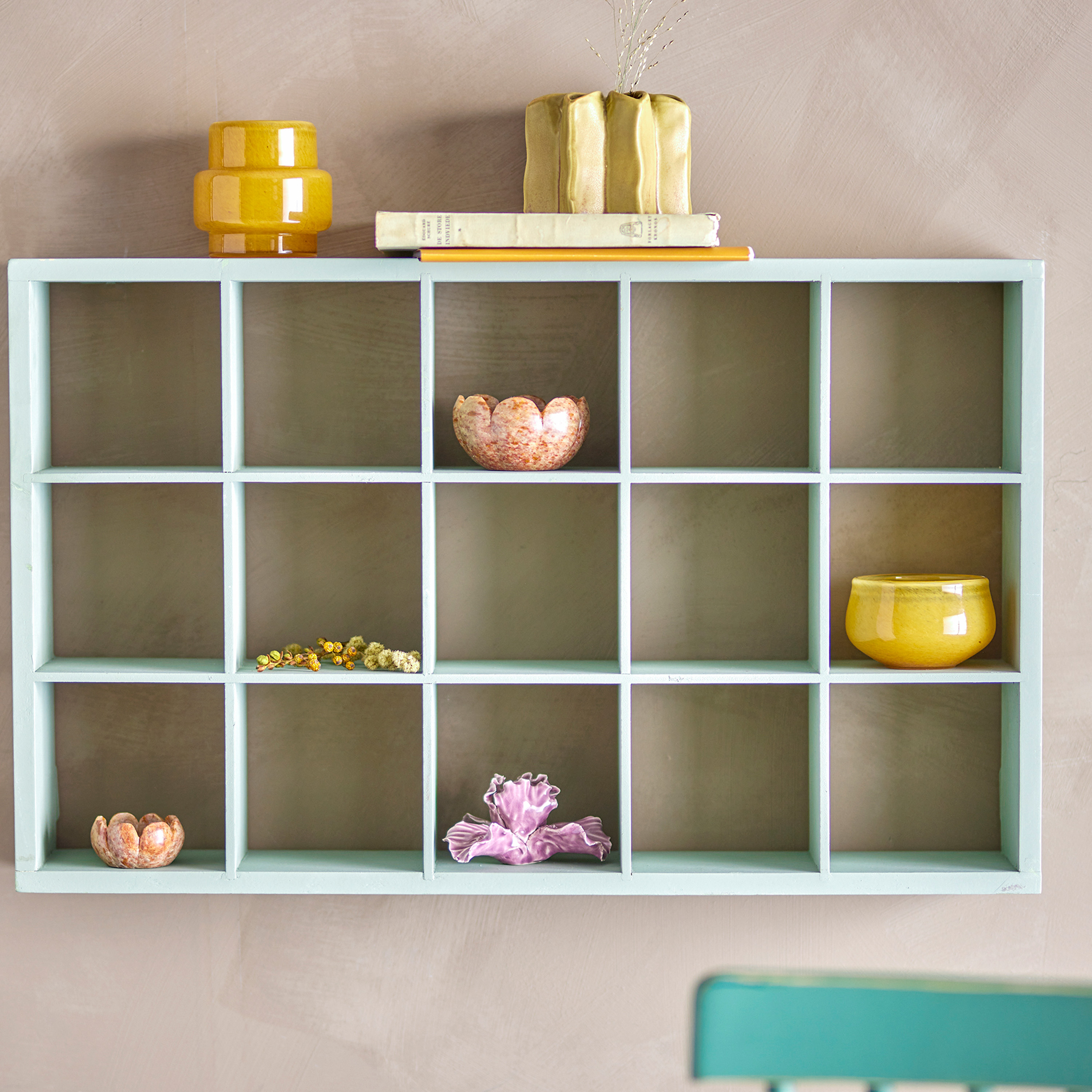Bloomingville Preston Wall Shelf Green 67cm