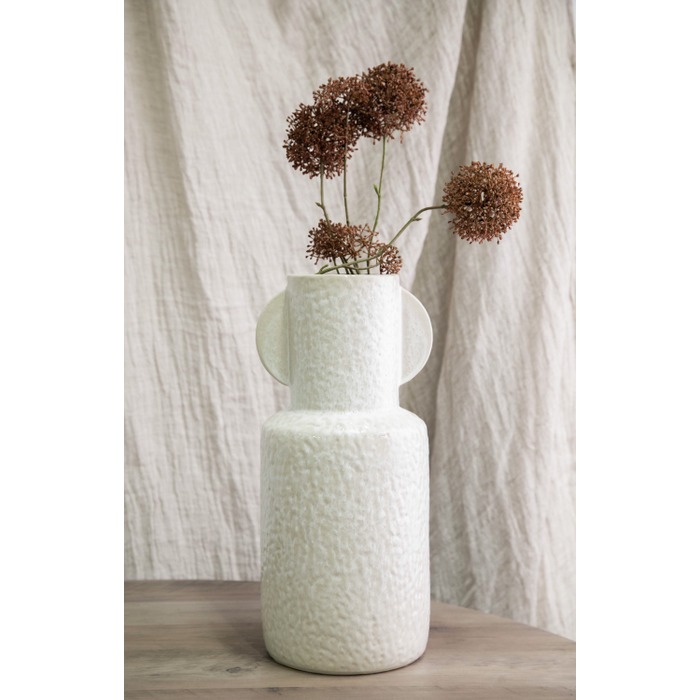 Nordic Home Valeria Vase Hvit 44cm