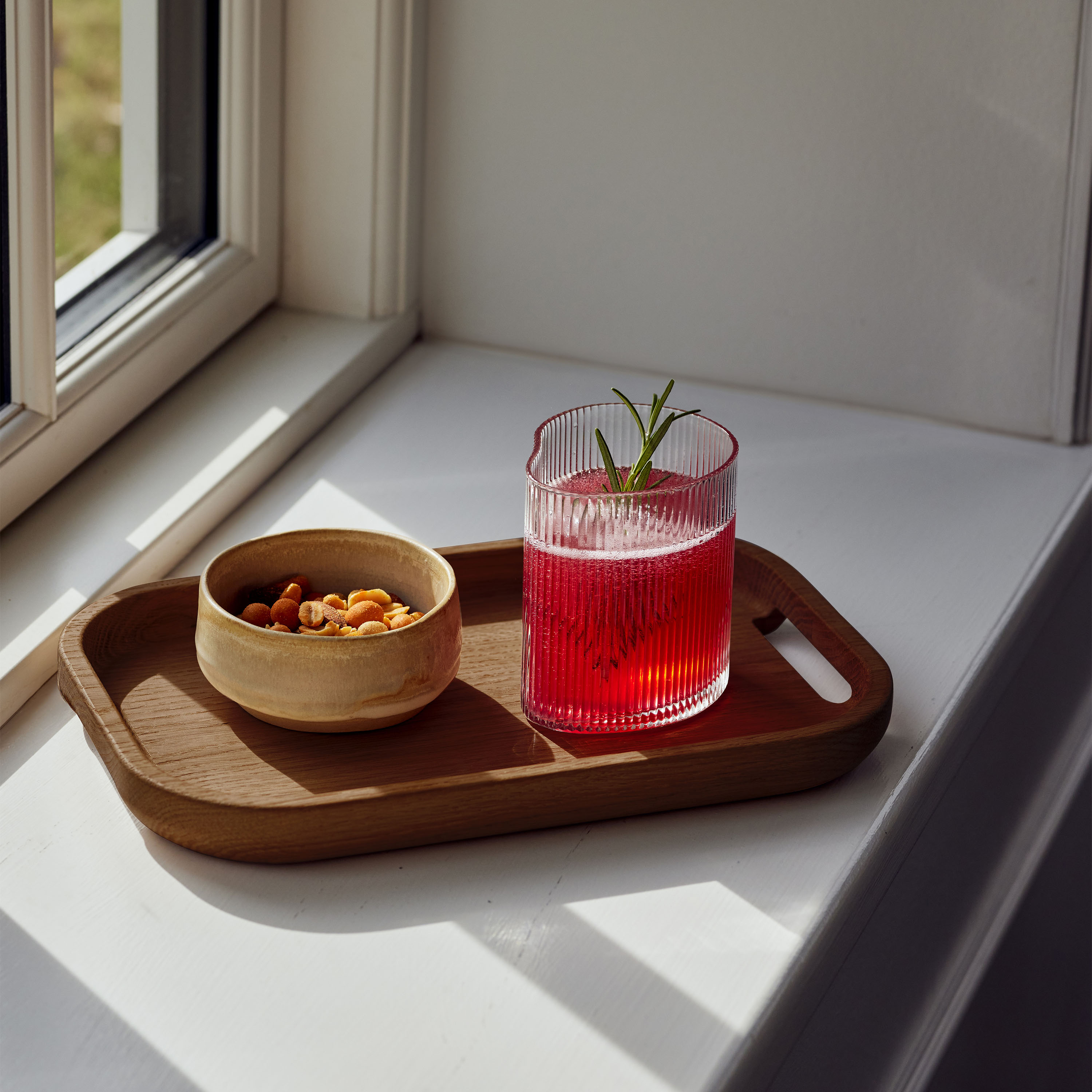 Andersen Furniture Flection serveringsbrett mørkbeiset ask medium