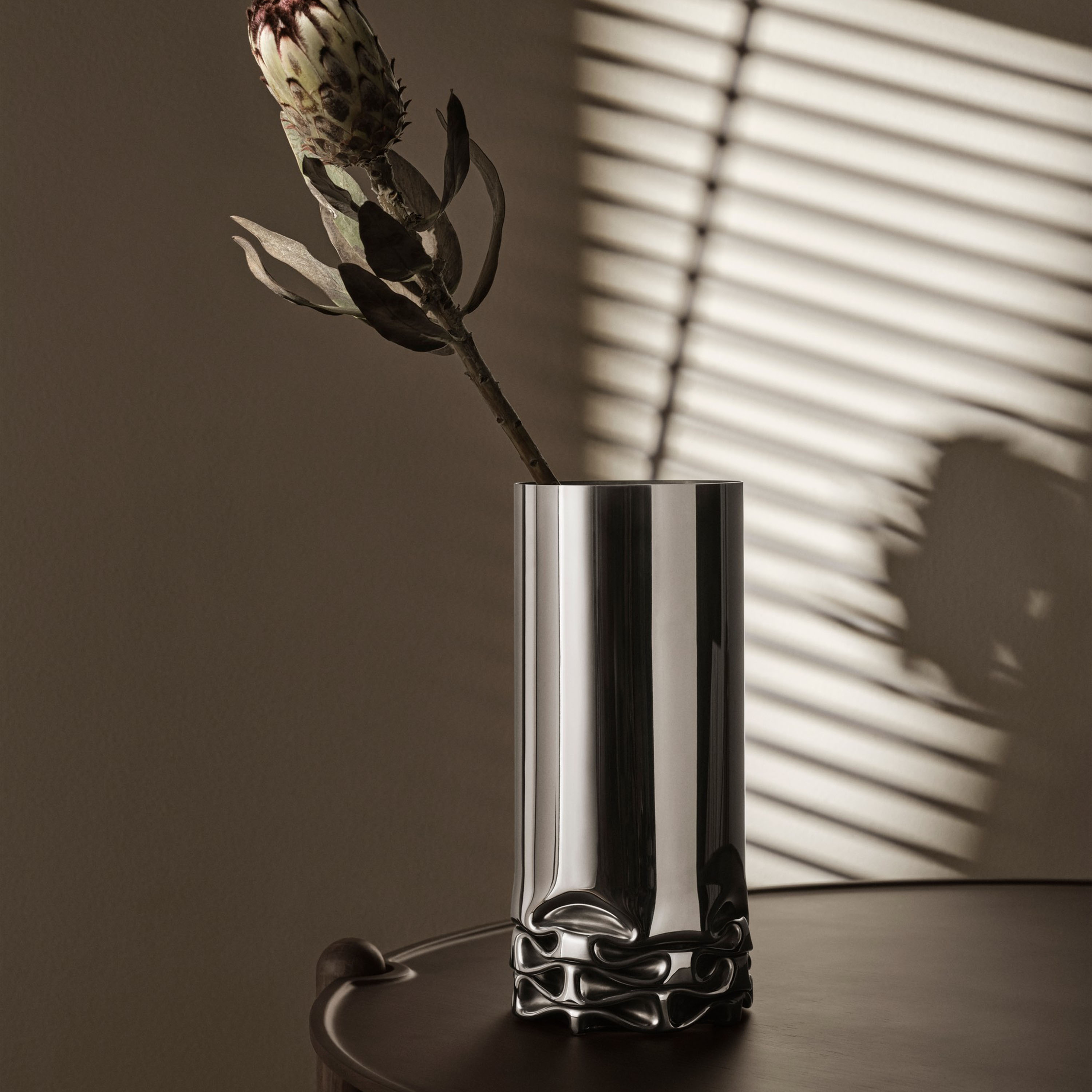 Design House Stockholm Hydraulic Vas Silver XLarge