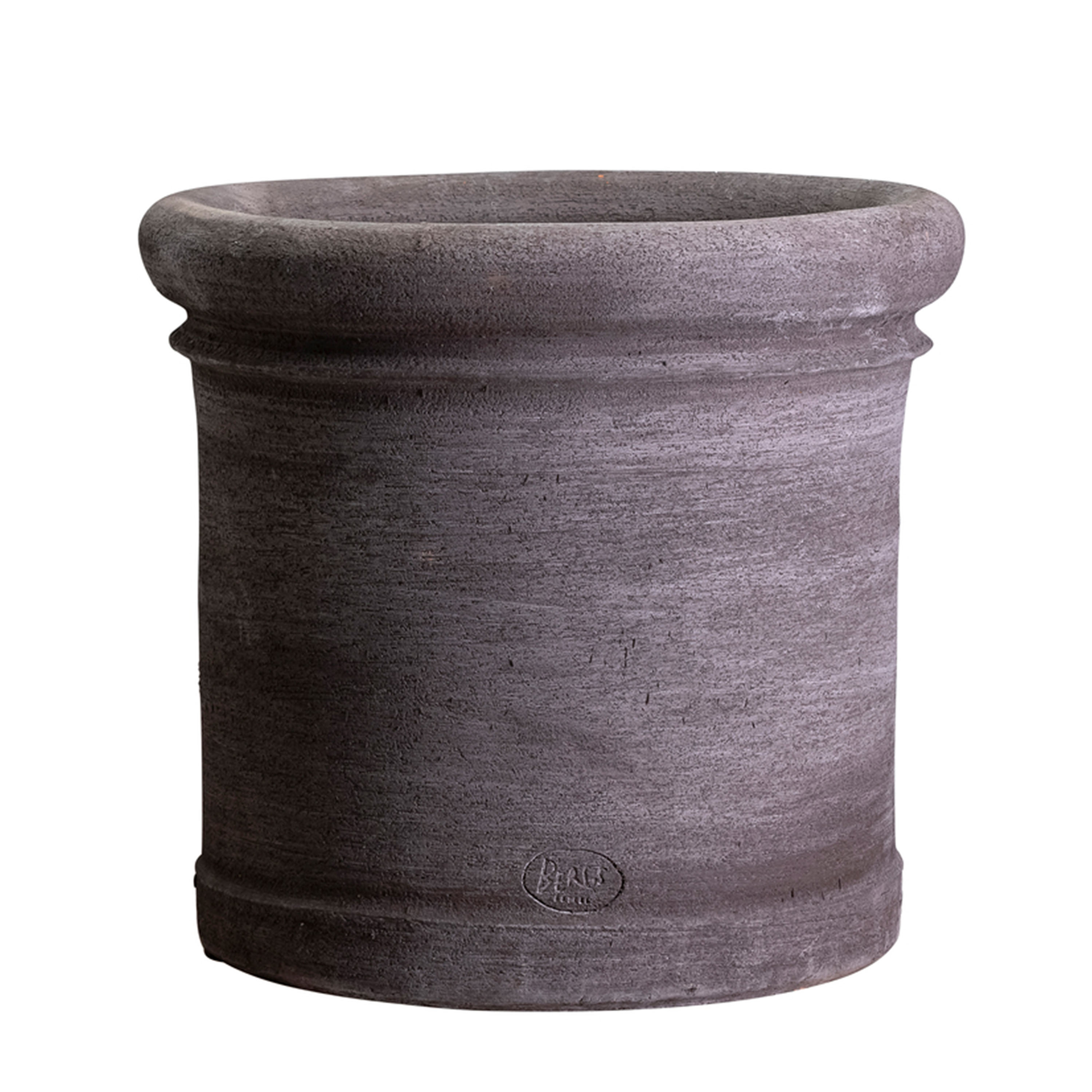 Cilindro Kruka Raw Grey Terracotta Ø50