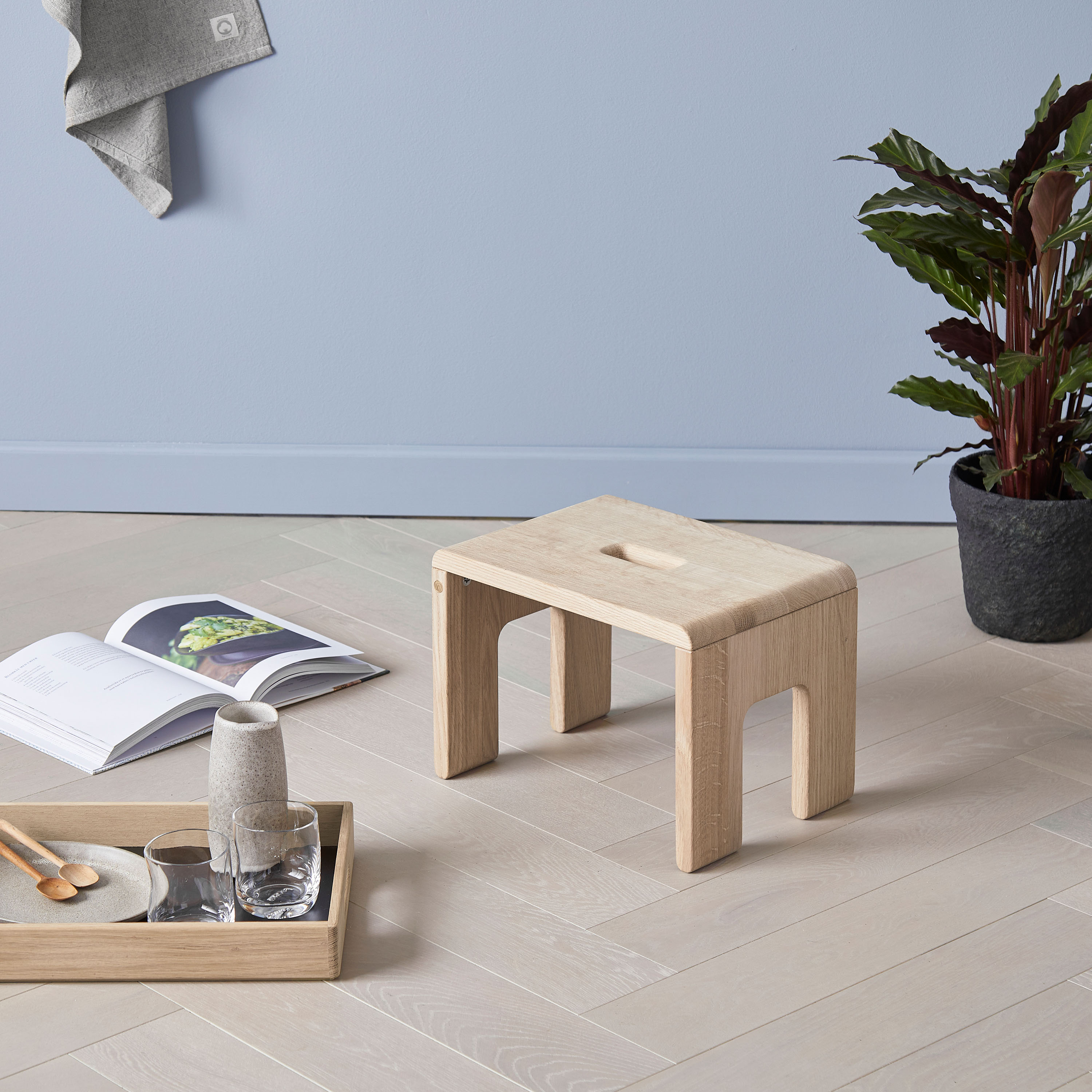 Andersen Furniture Reach Hocker Eiche 35x25