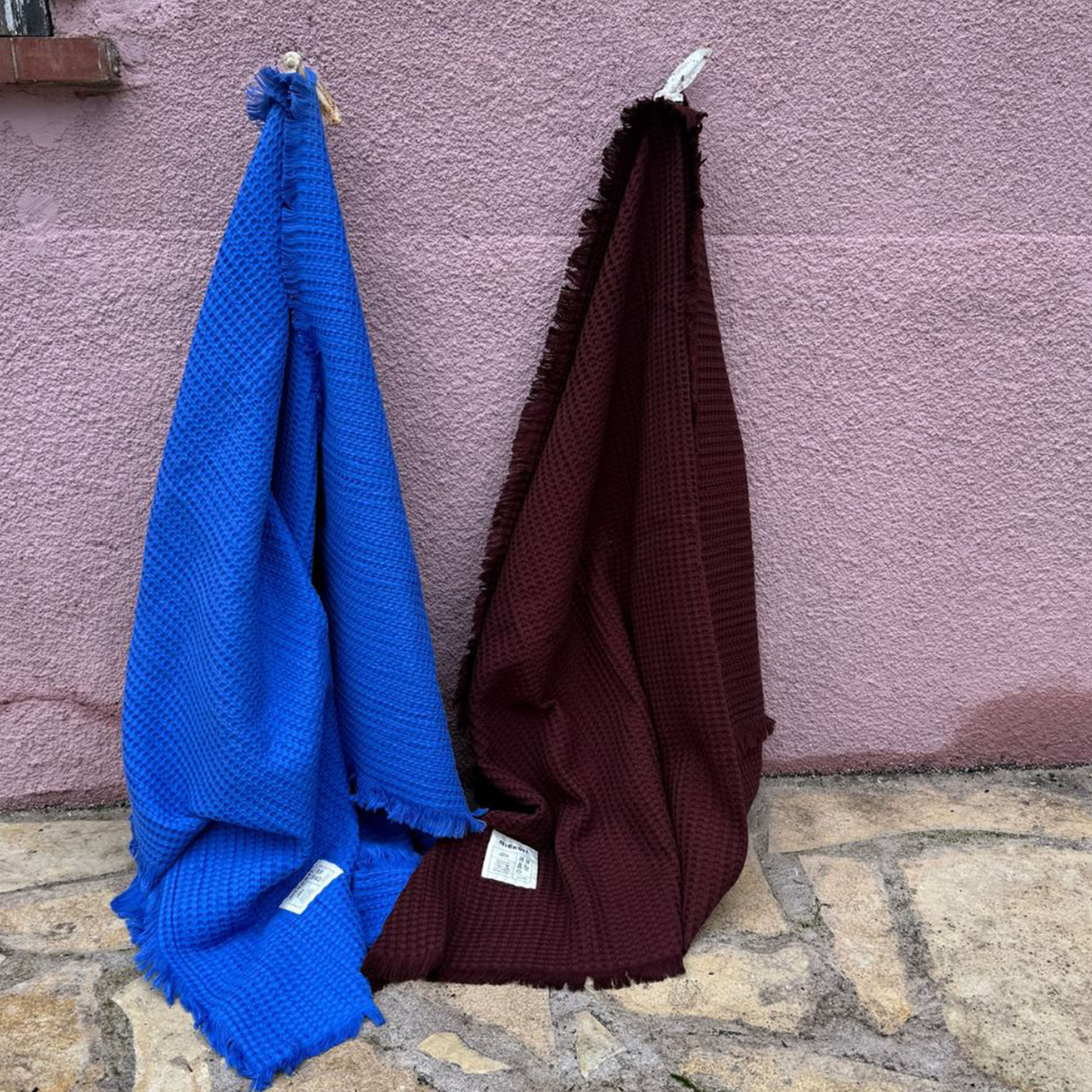 Midnatt Waffle Pyyhe Doxie 100x150