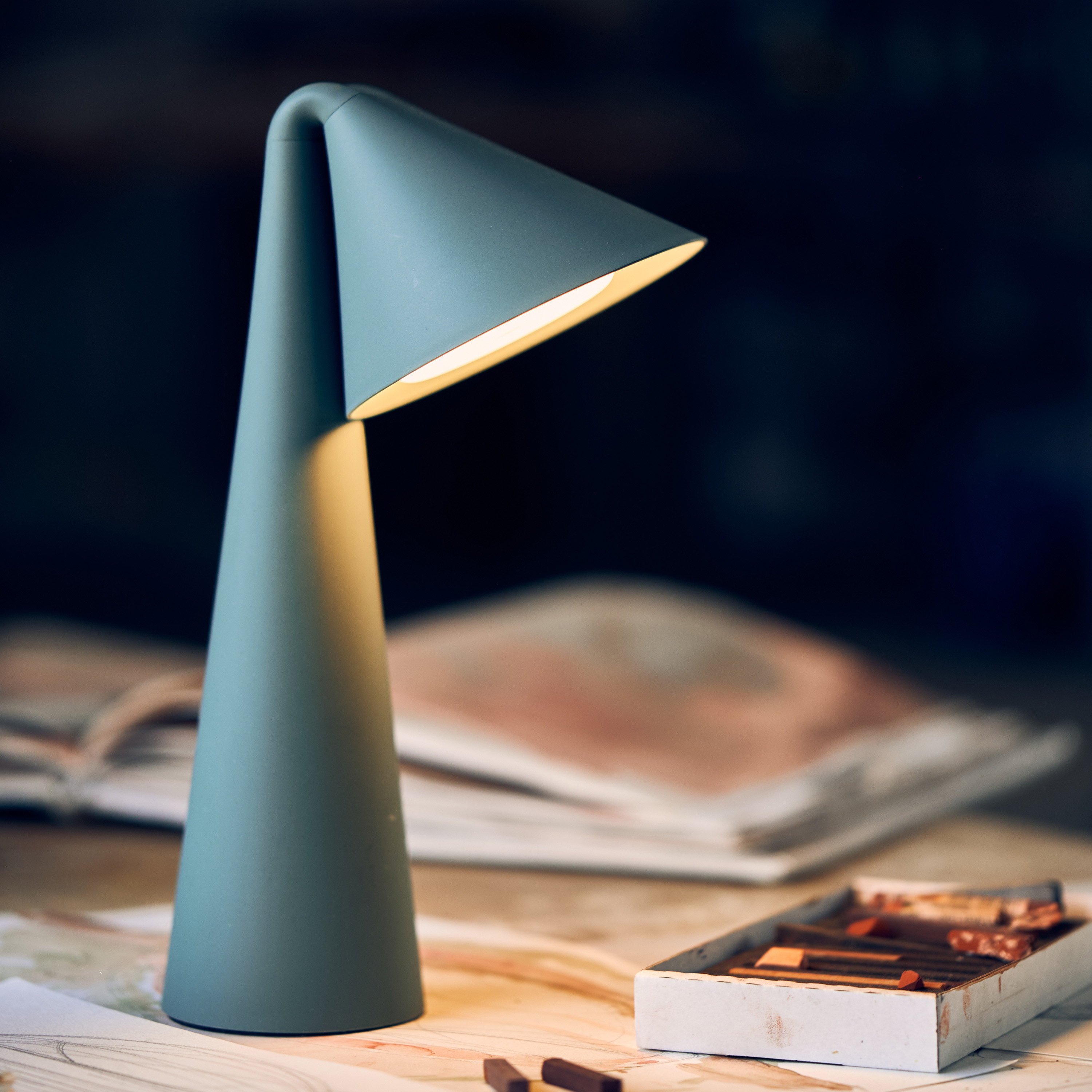 Frandsen Ami Por Tischlampe Sage Green 31cm