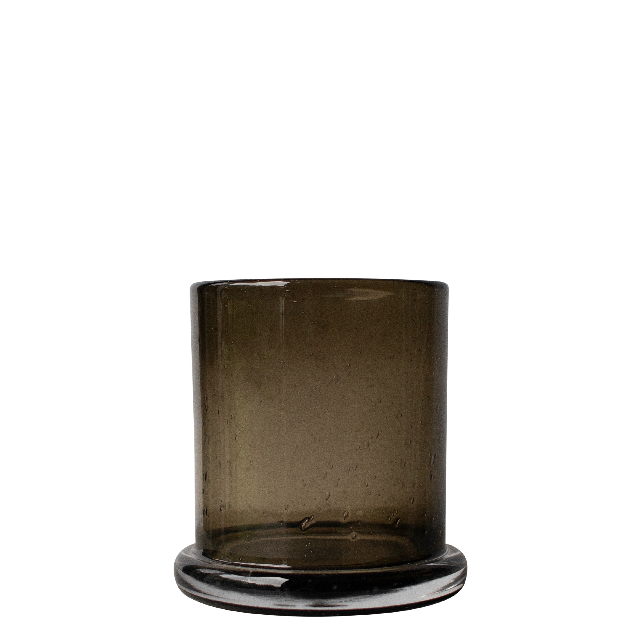 Bubble Ljuslykta Brown Medium