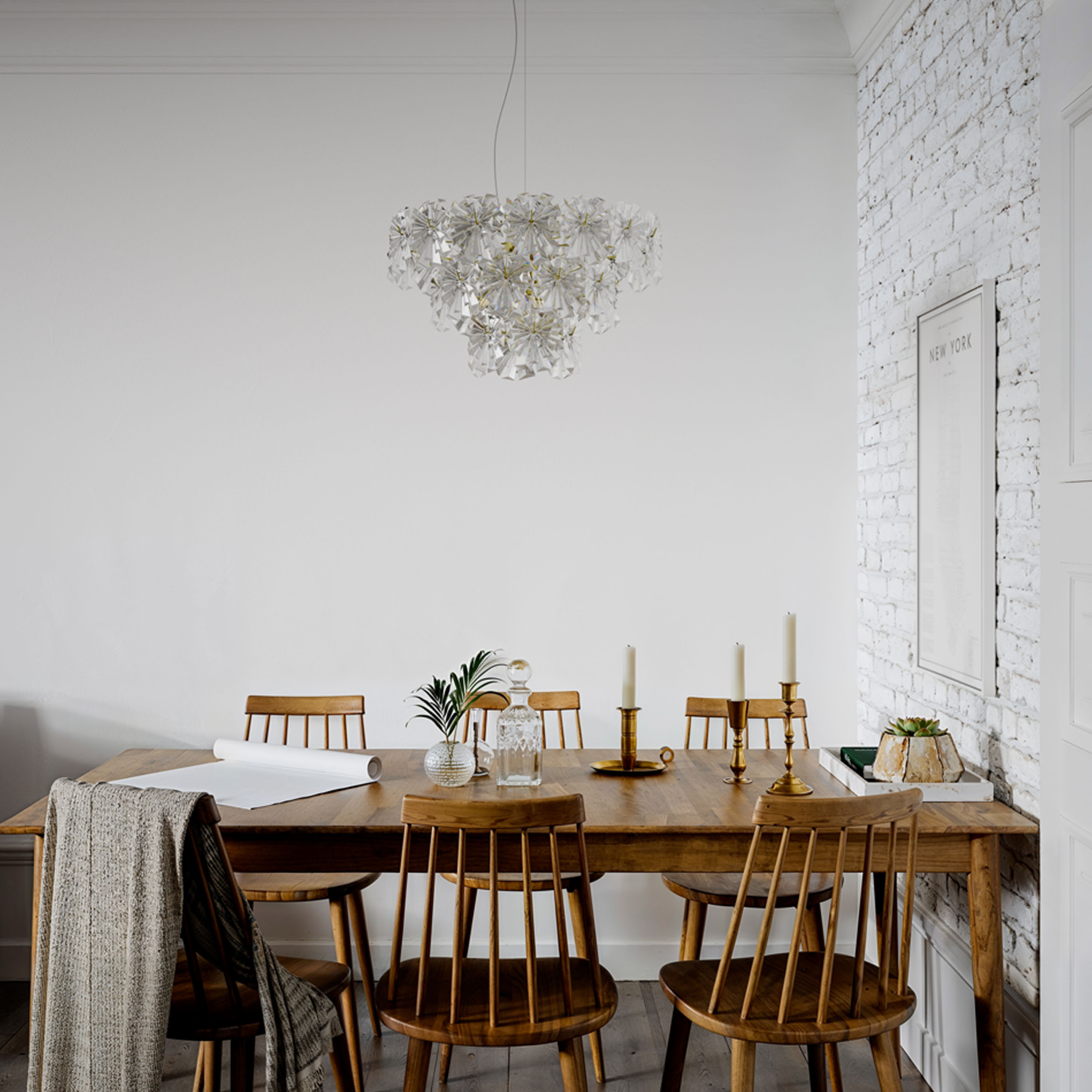 By Rydéns Lorraine Taklampa Mässing Ø52