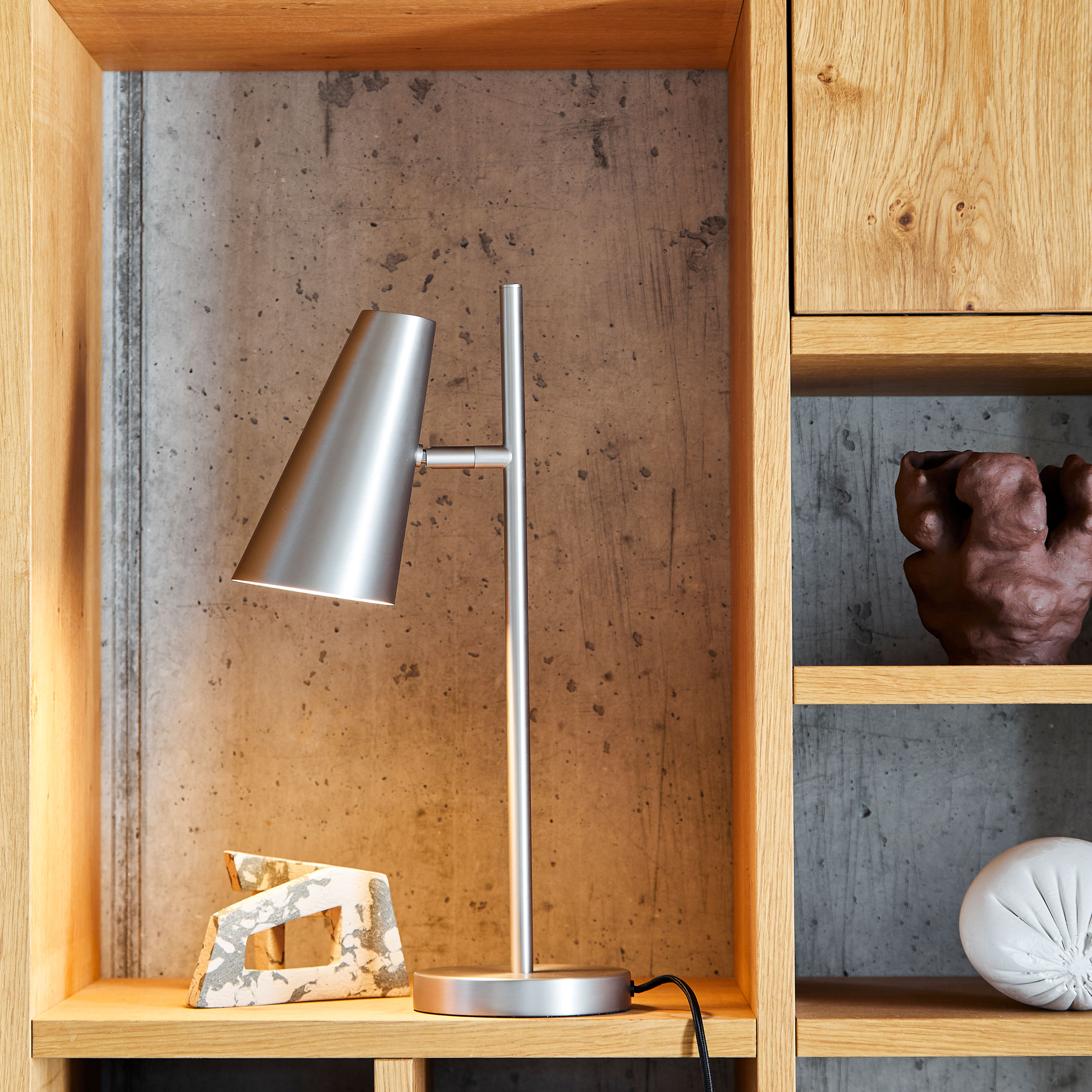 Woud Cono Pöytävalaisin Satin 50 cm