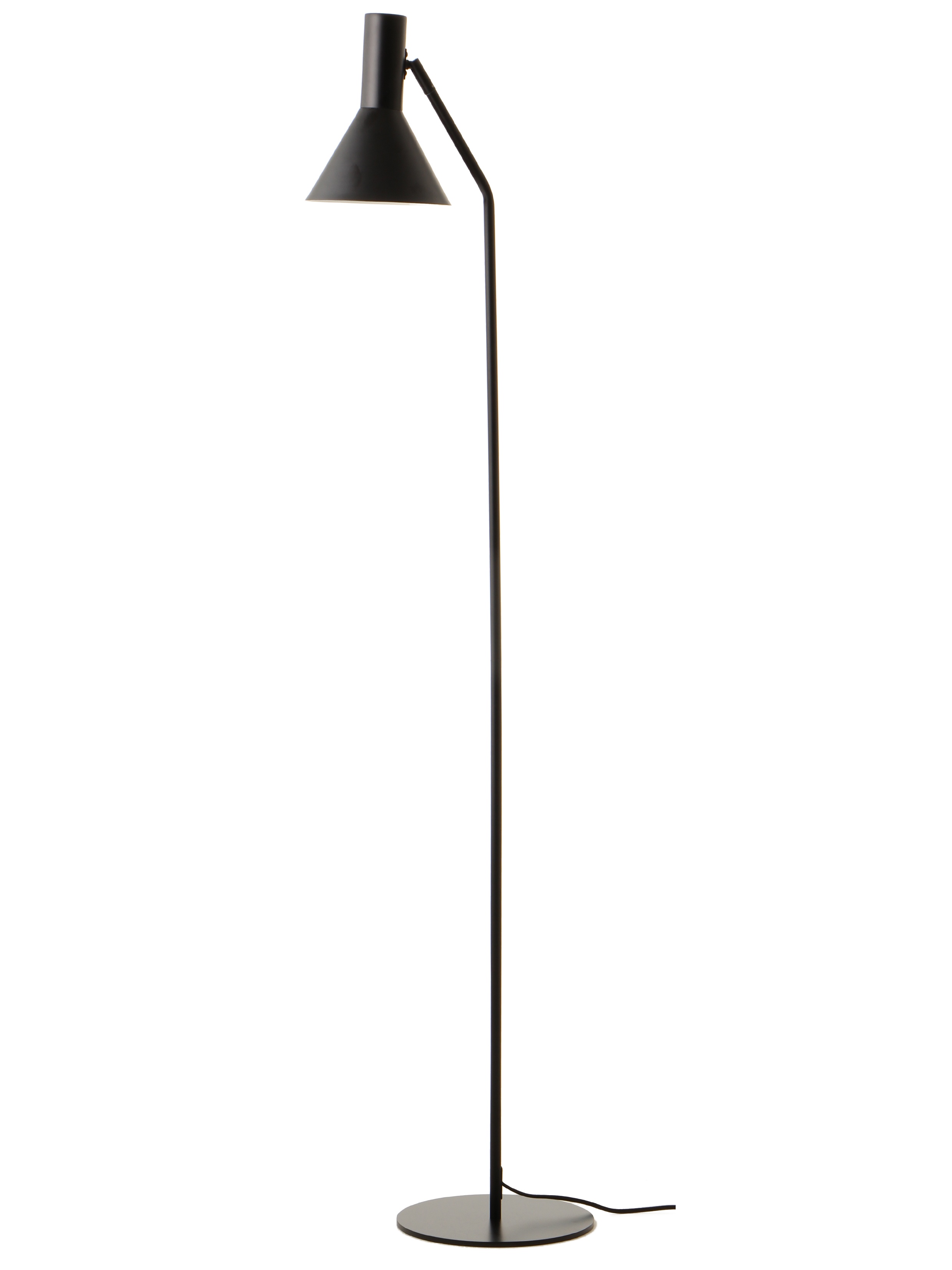 Frandsen - Lyss Golvlampa Matt Black 150cm - Svart