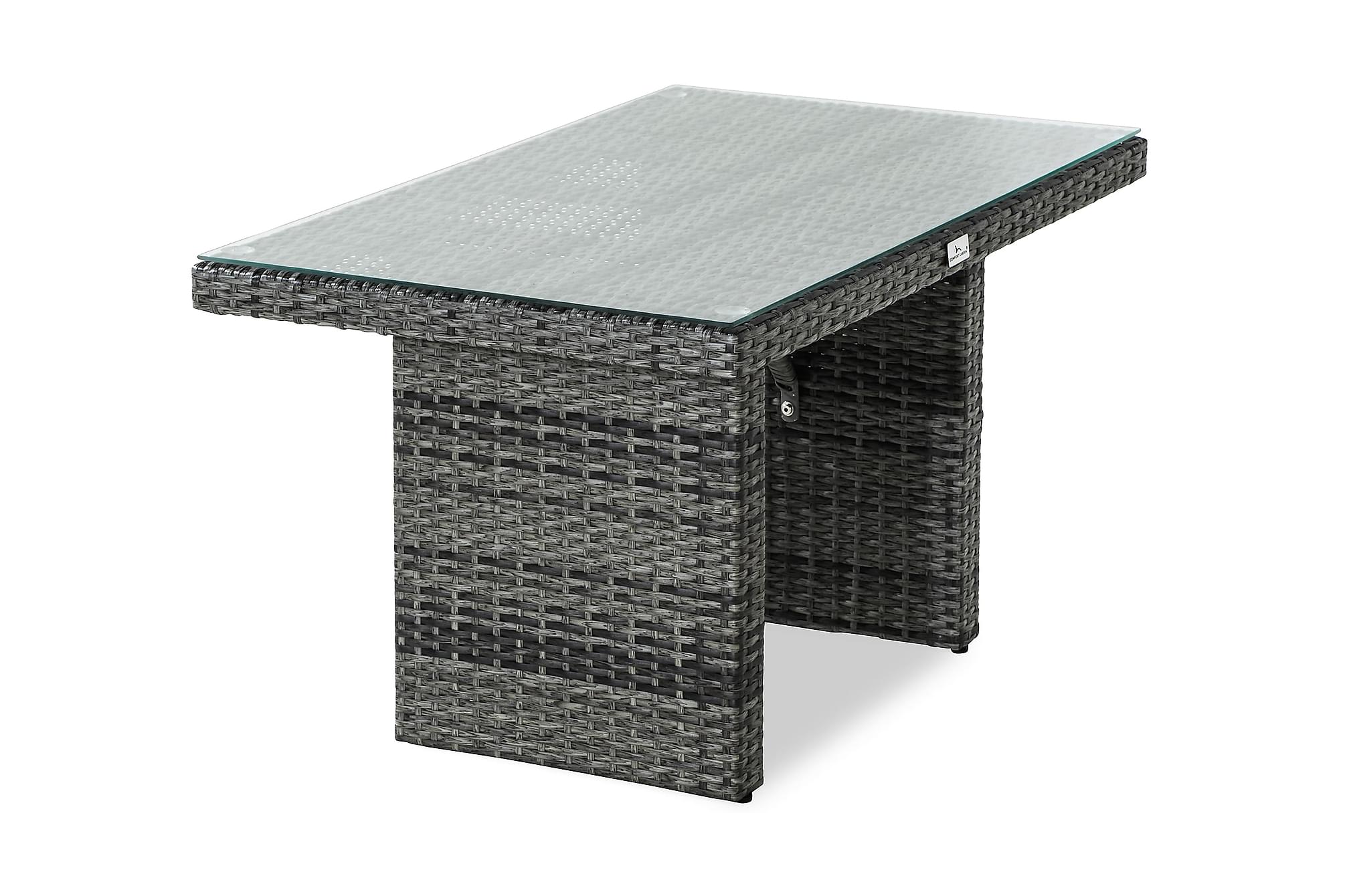 Nordic Outdoor - Bora Salongbord Grå 100cm - Sofabord og Sidebord Utendørs