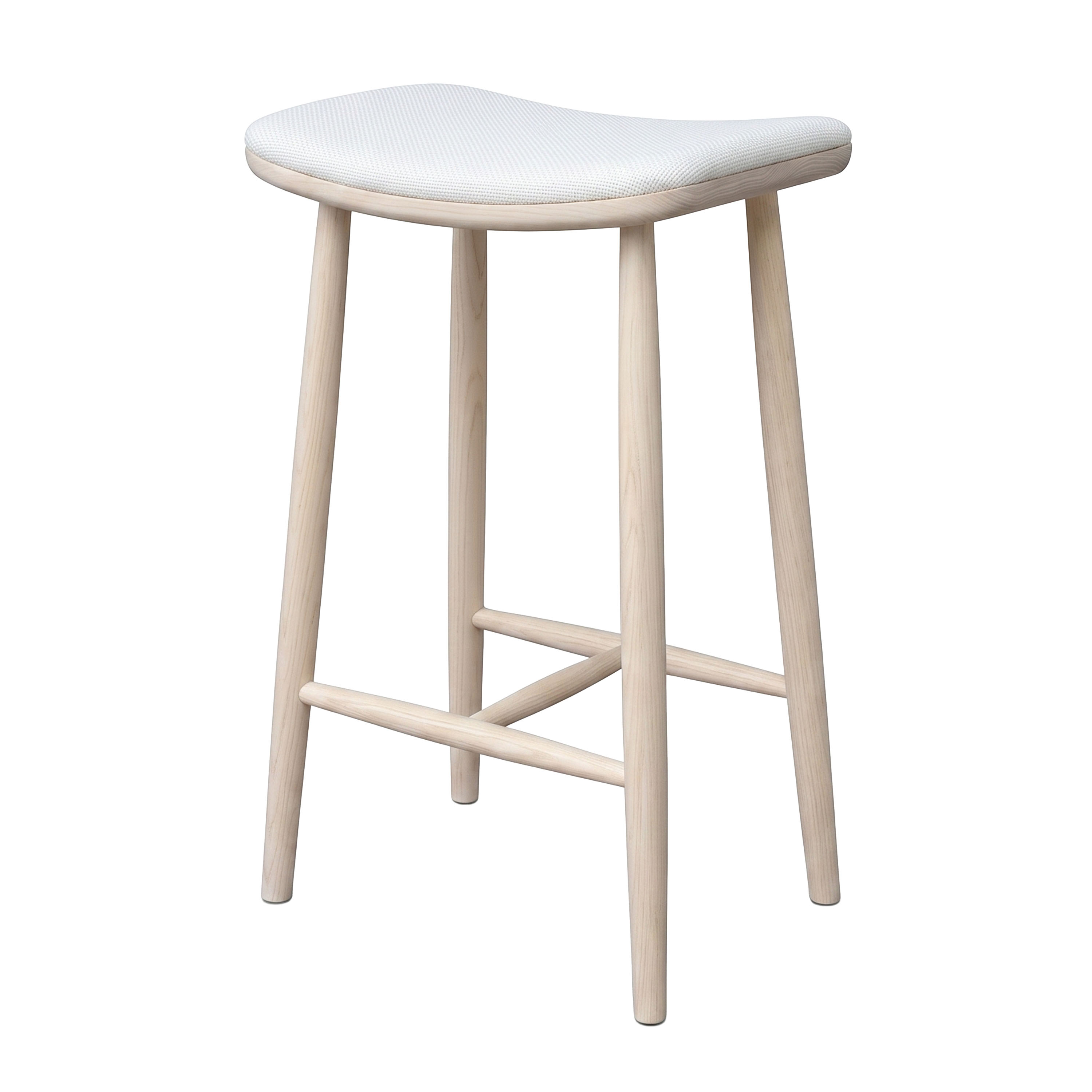 Sleepo Collection Mira Barstol Hvitoljet Eik/Hvit