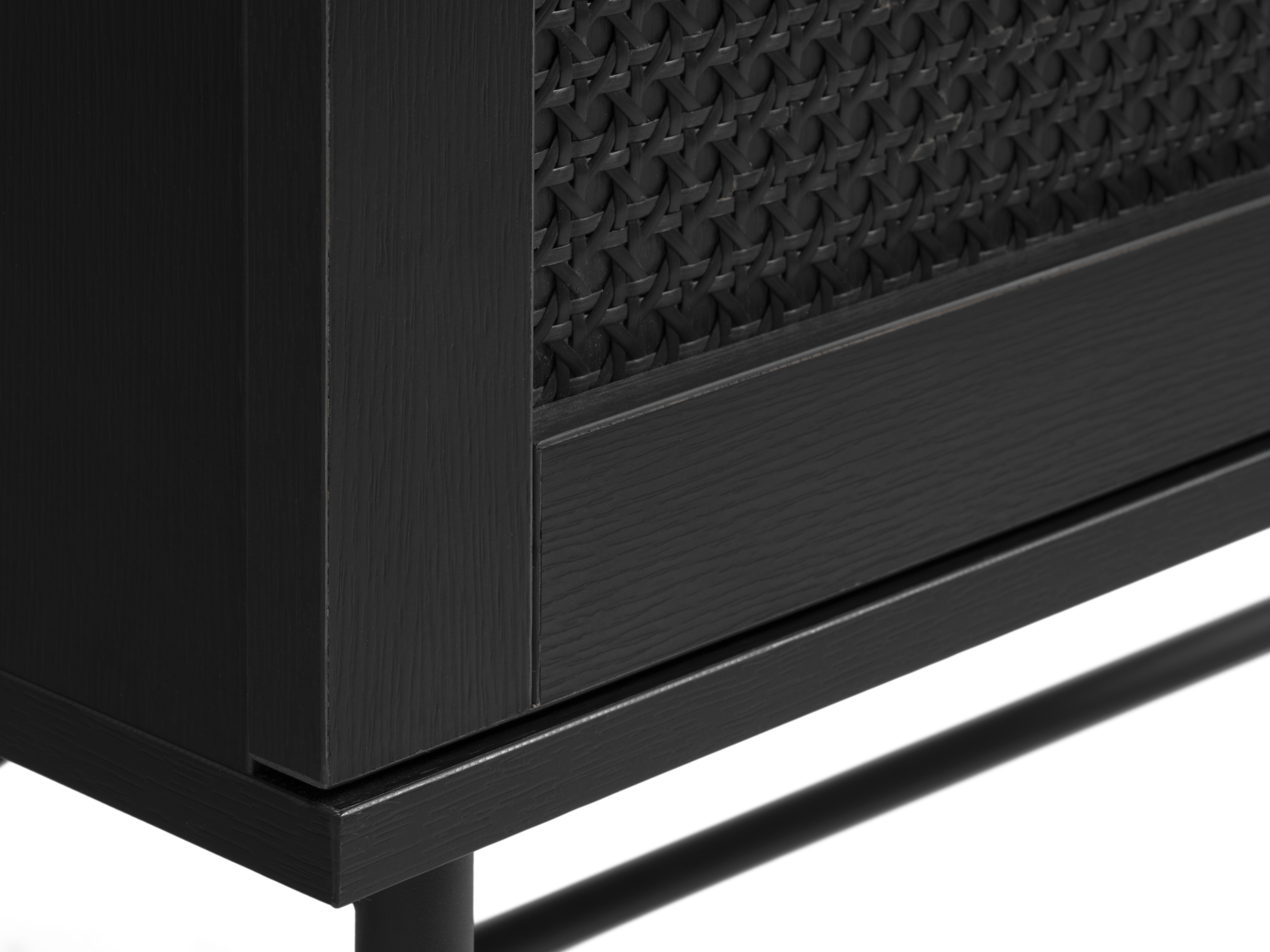 Nordic Home Elin Kaappi Black 135cm