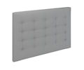 Jupiter Trensad Vägghängd Sänggavel Lightgrey 140cm