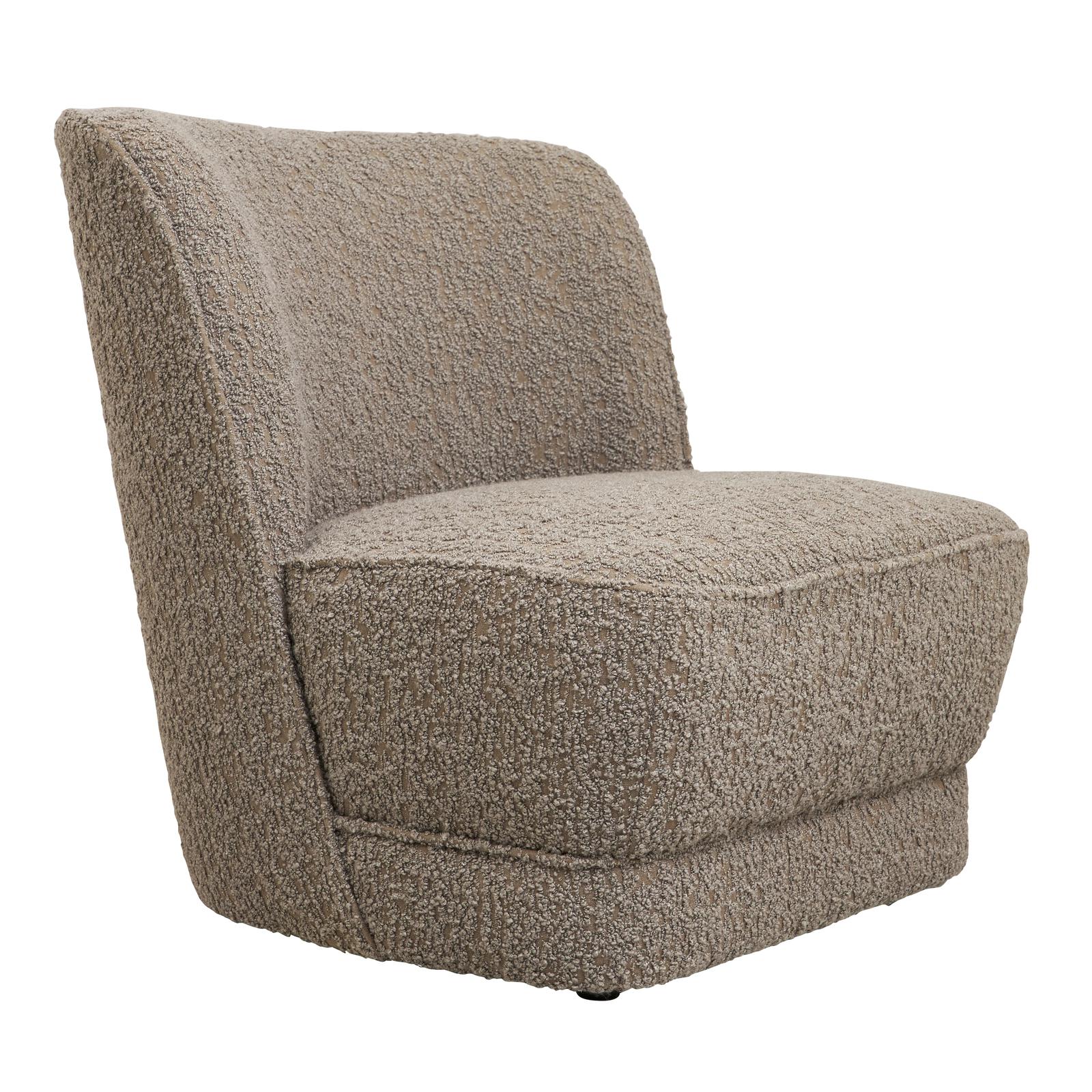 Jakobsdals - Royal Boucle Loungestol Mullvad - Brun