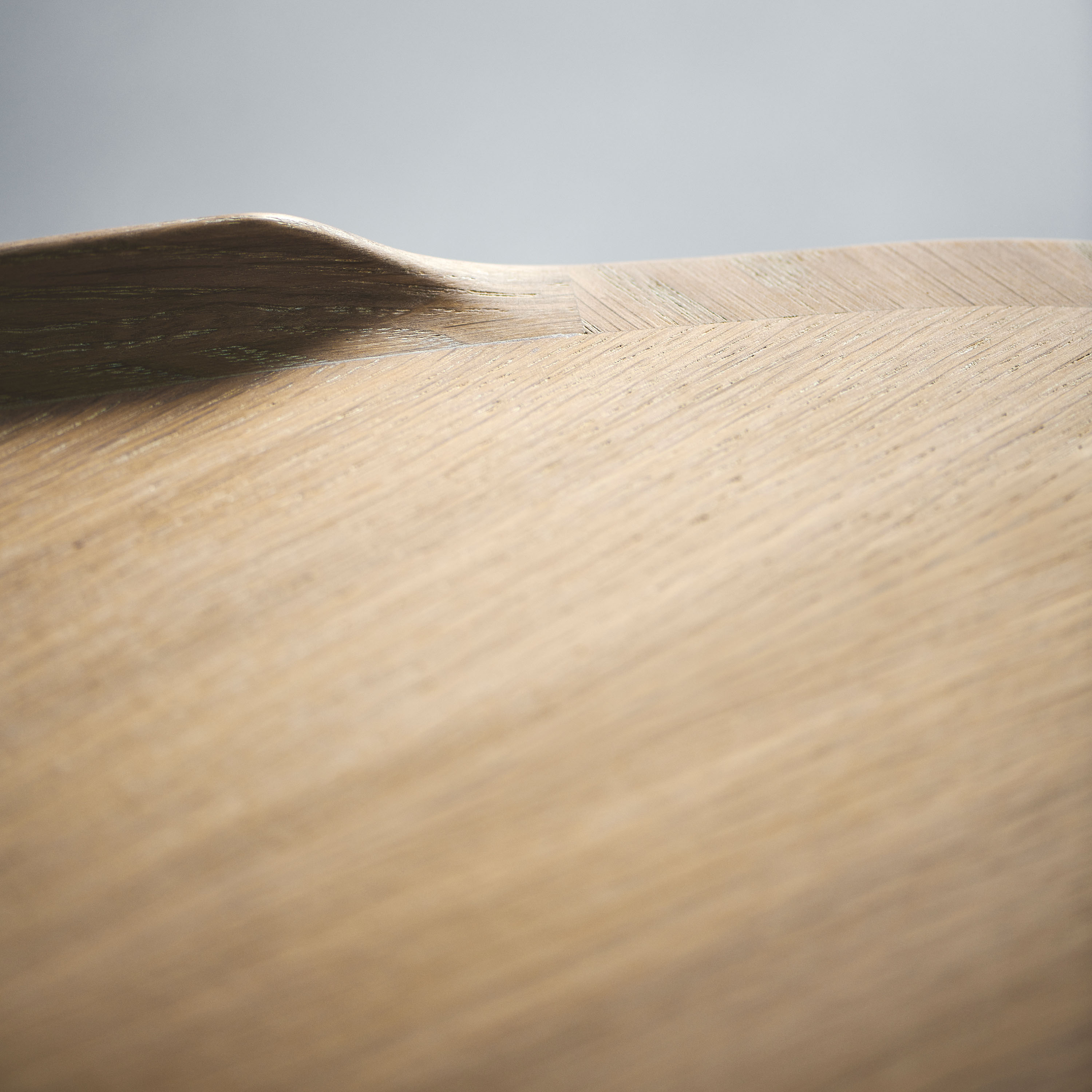 Aakjaer Furniture No.55 Sohvapöytä Valkoöljytty Tammi Large