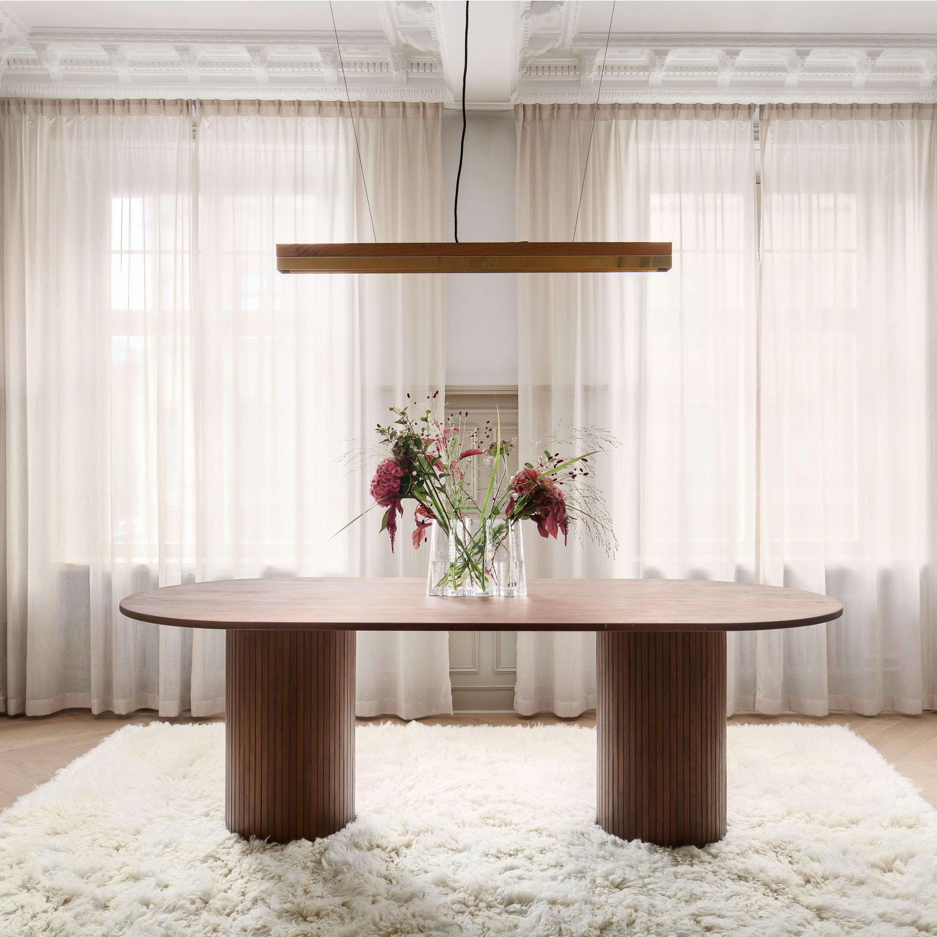 Sleepo Collection Adele Esstisch Walnuss 220x100