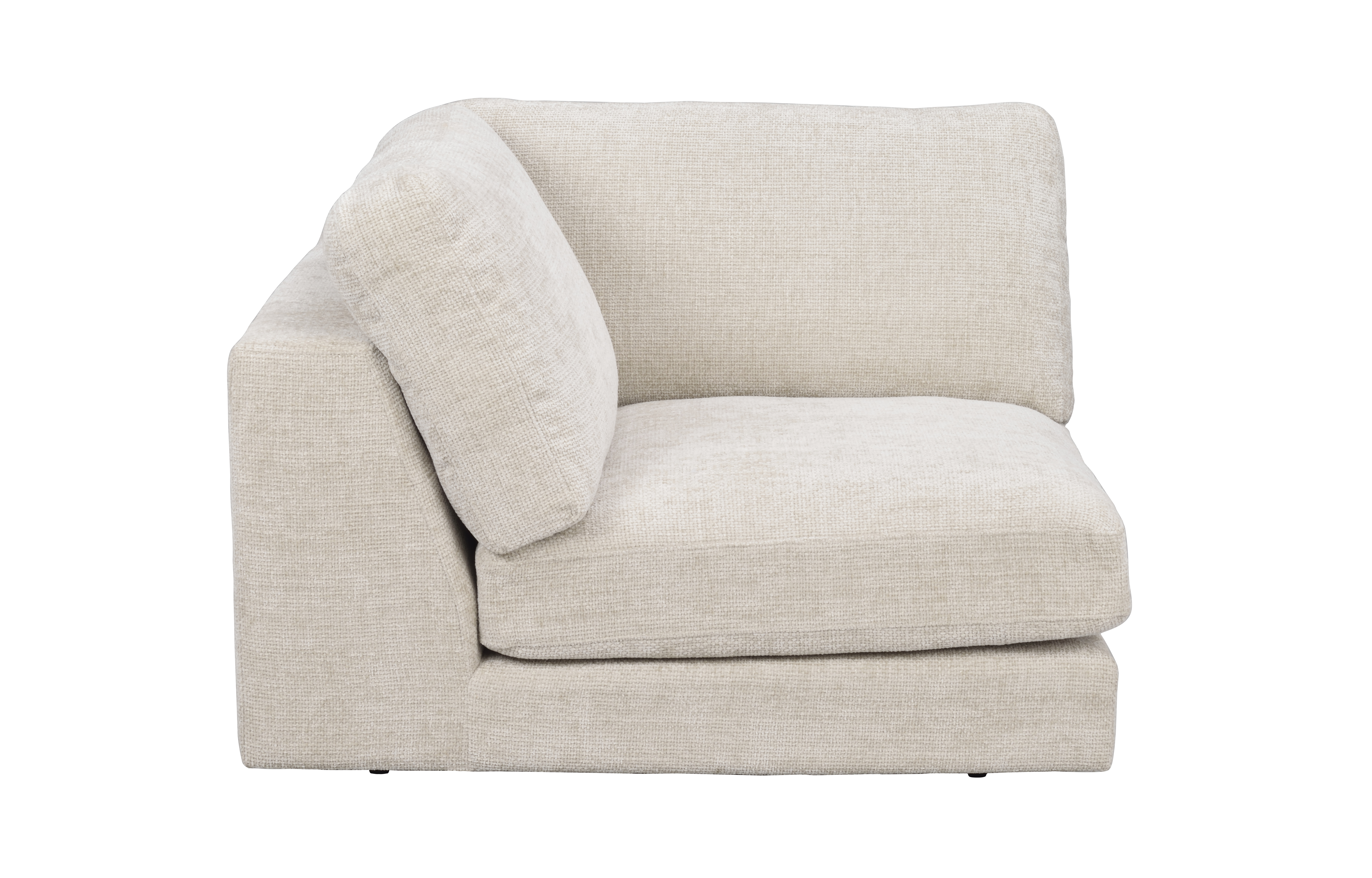 Rowico Home - Duncan 1.5-Sitzer Eckmodul Hellgrau - Sofas