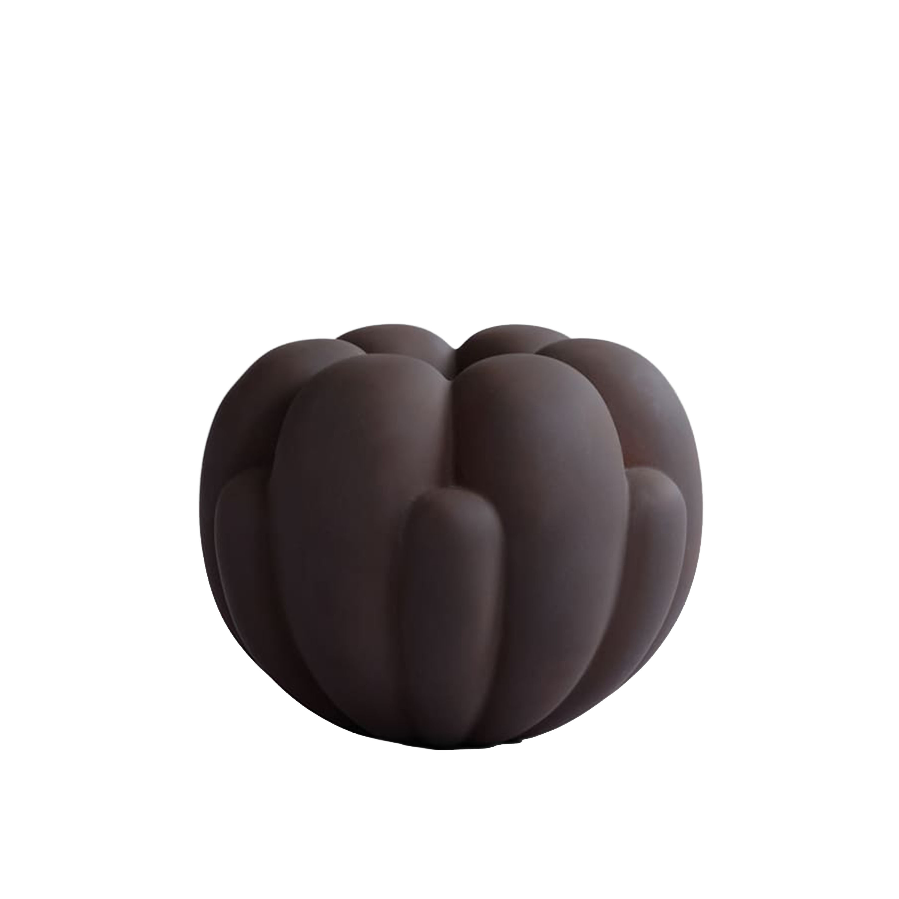 101 Copenhagen Bloom Vase Chocolate Brown Petit