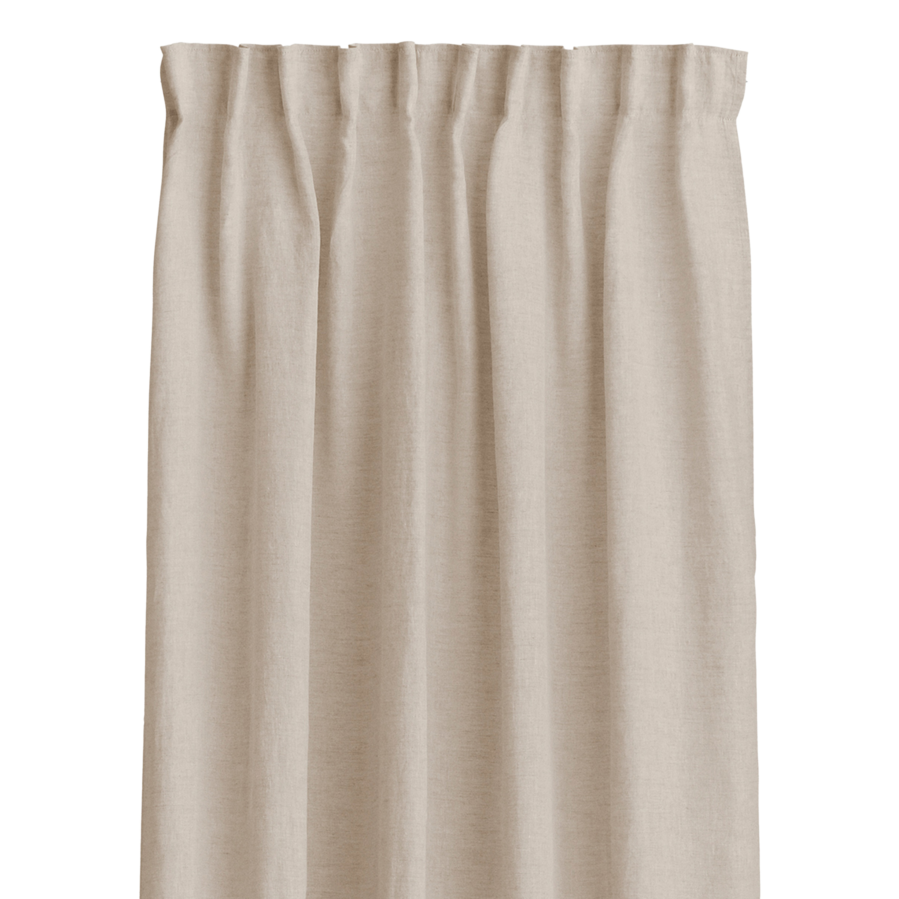 Sunrise Gardinenschal Leinen Oatmeal 140x250