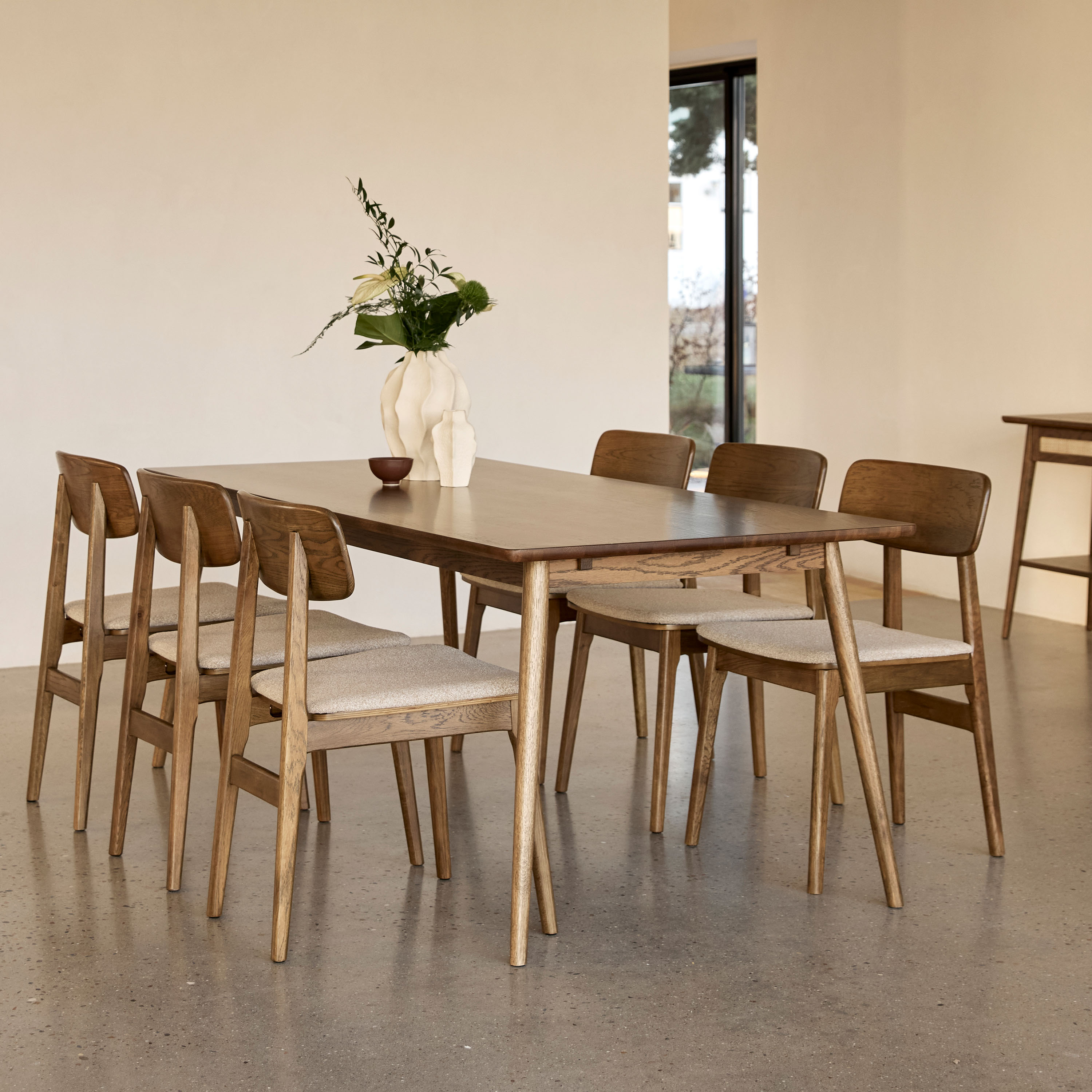 Nordic Home Sofia Ruokapöytä Smoked Oak 190cm