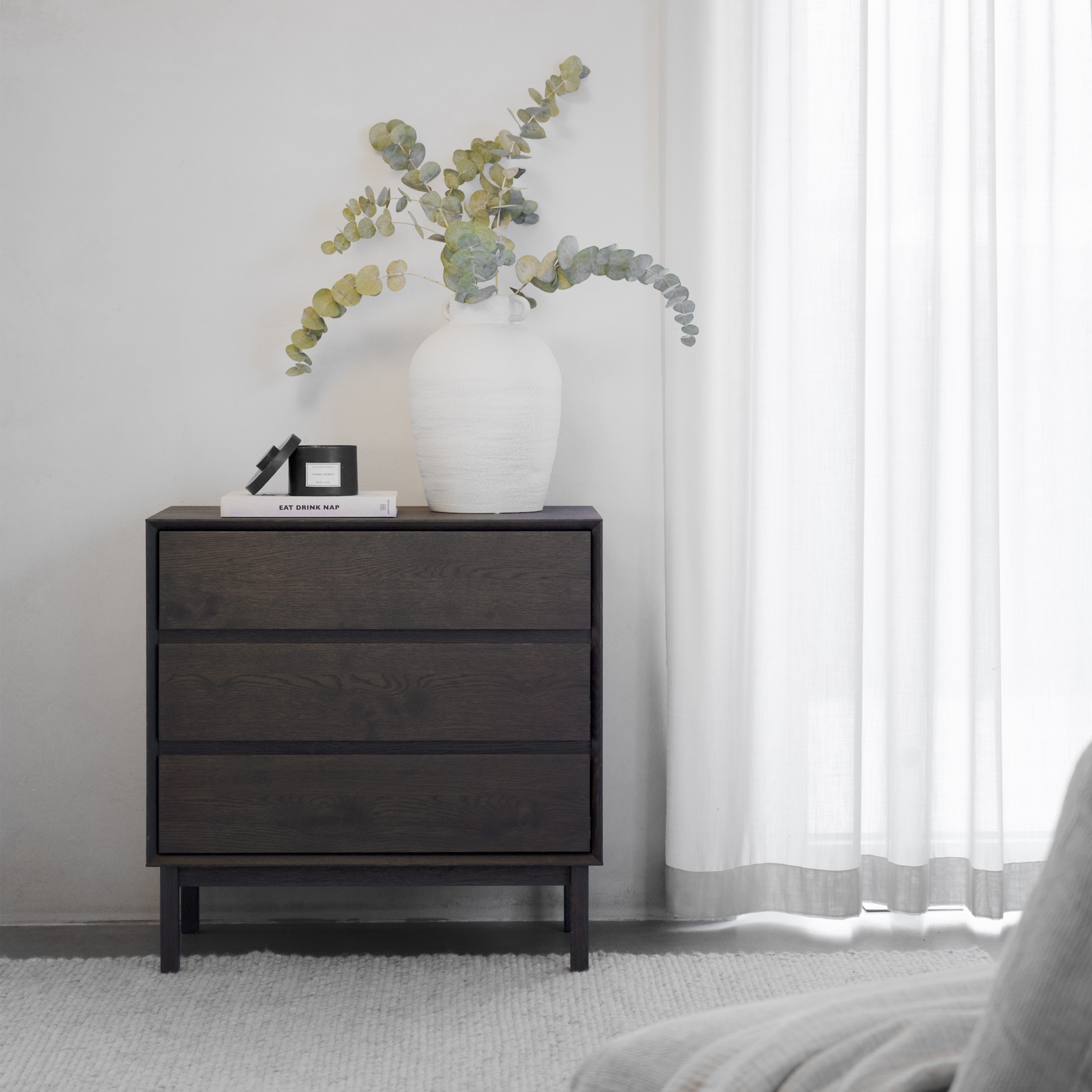 Rowico Home Mackay Byrå Brun Medium 75x75