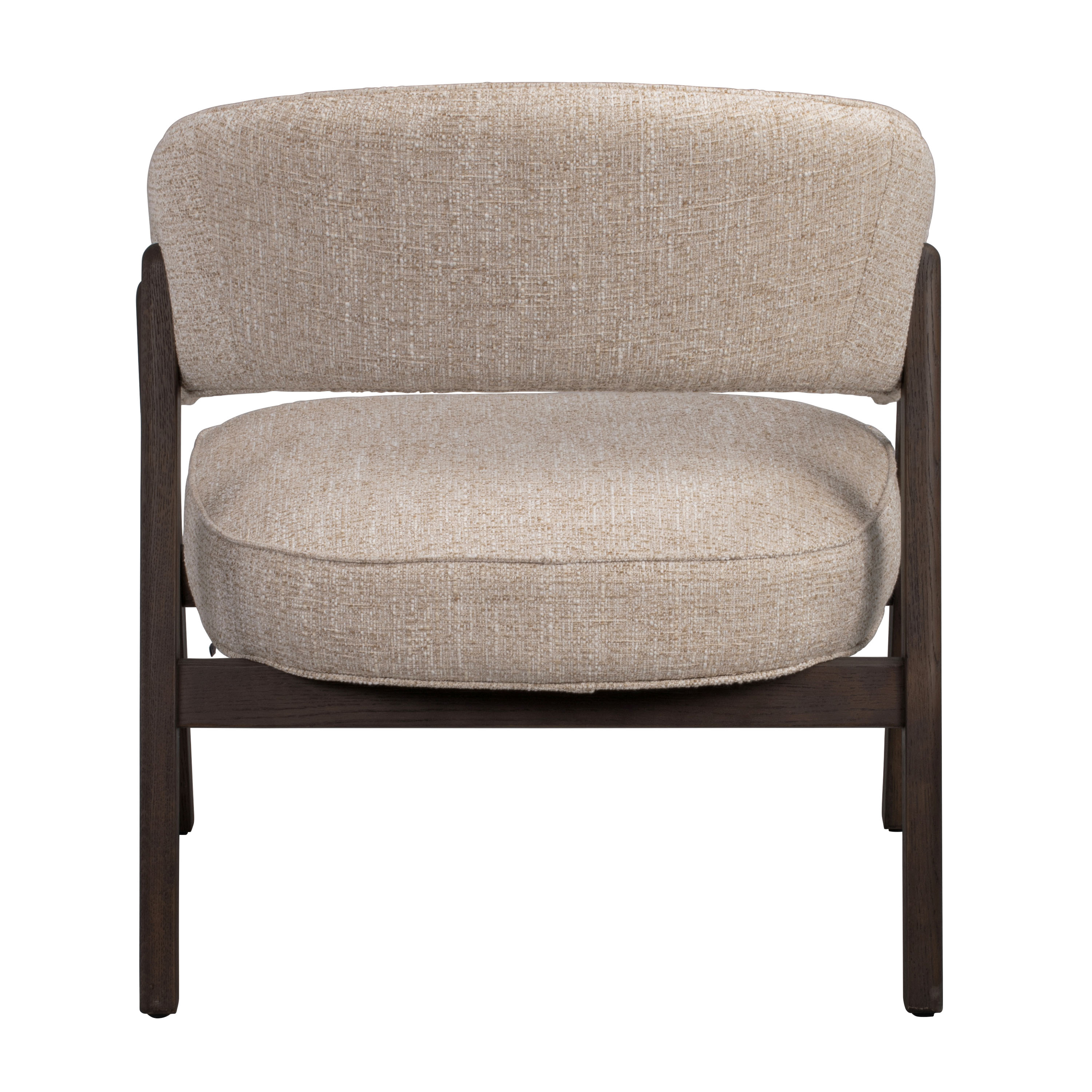 Rowico Home Barnaby Loungesessel Hellbeige/Eiche