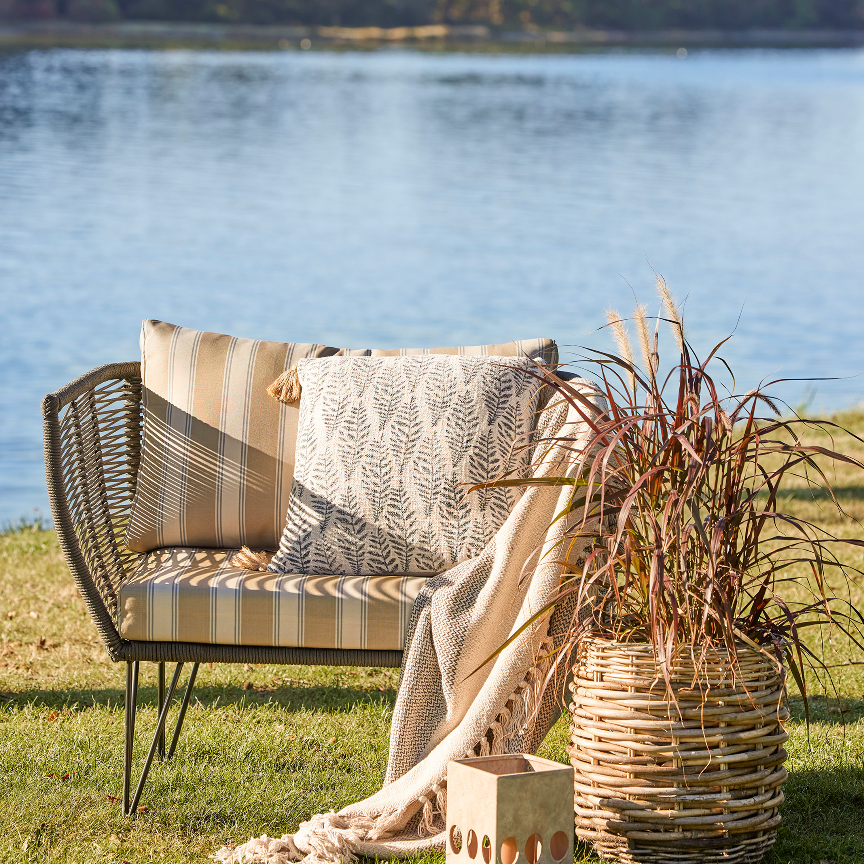 Bloomingville Mundo Loungetuoli Vihreä