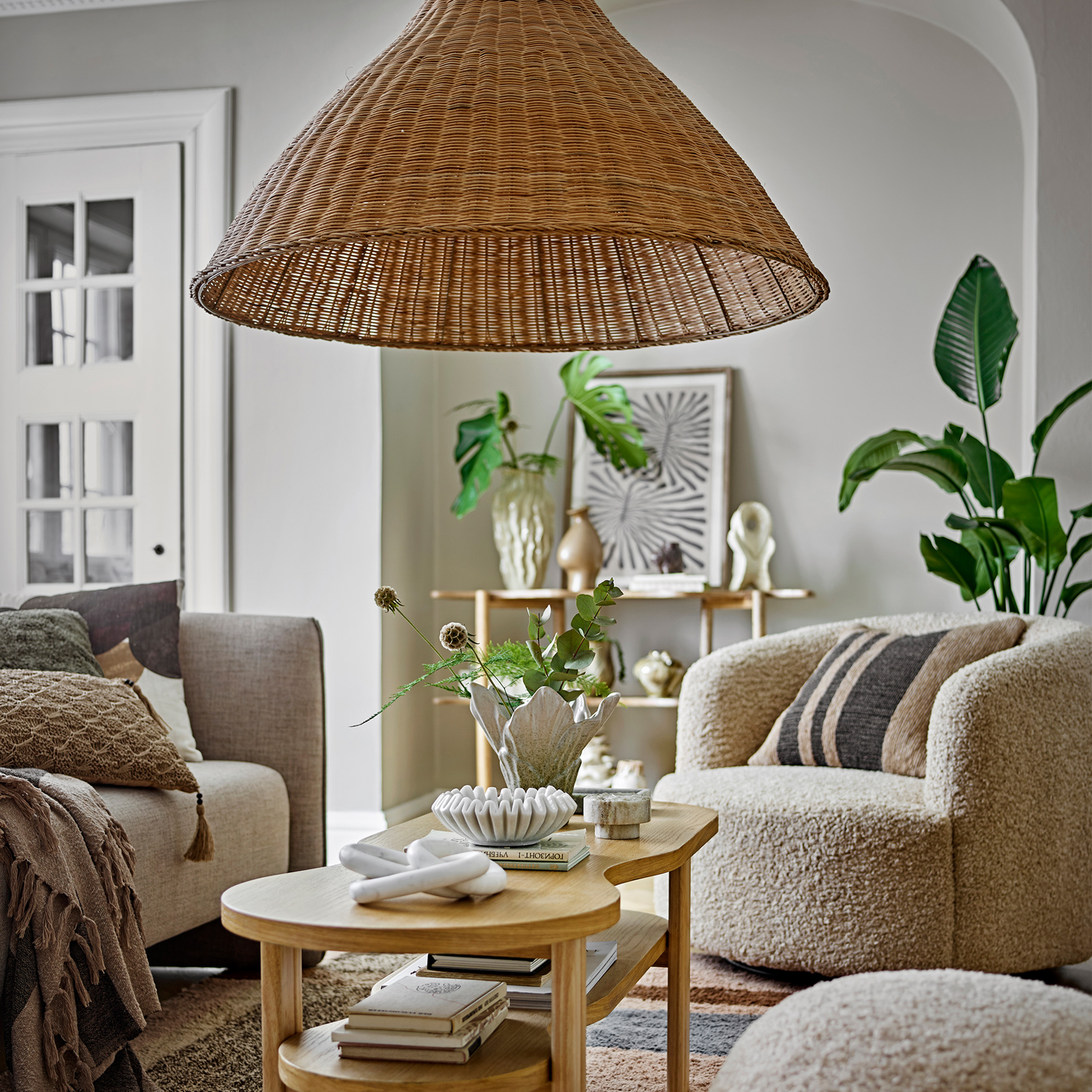 Bloomingville Bocca Fåtölj Nature 89cm