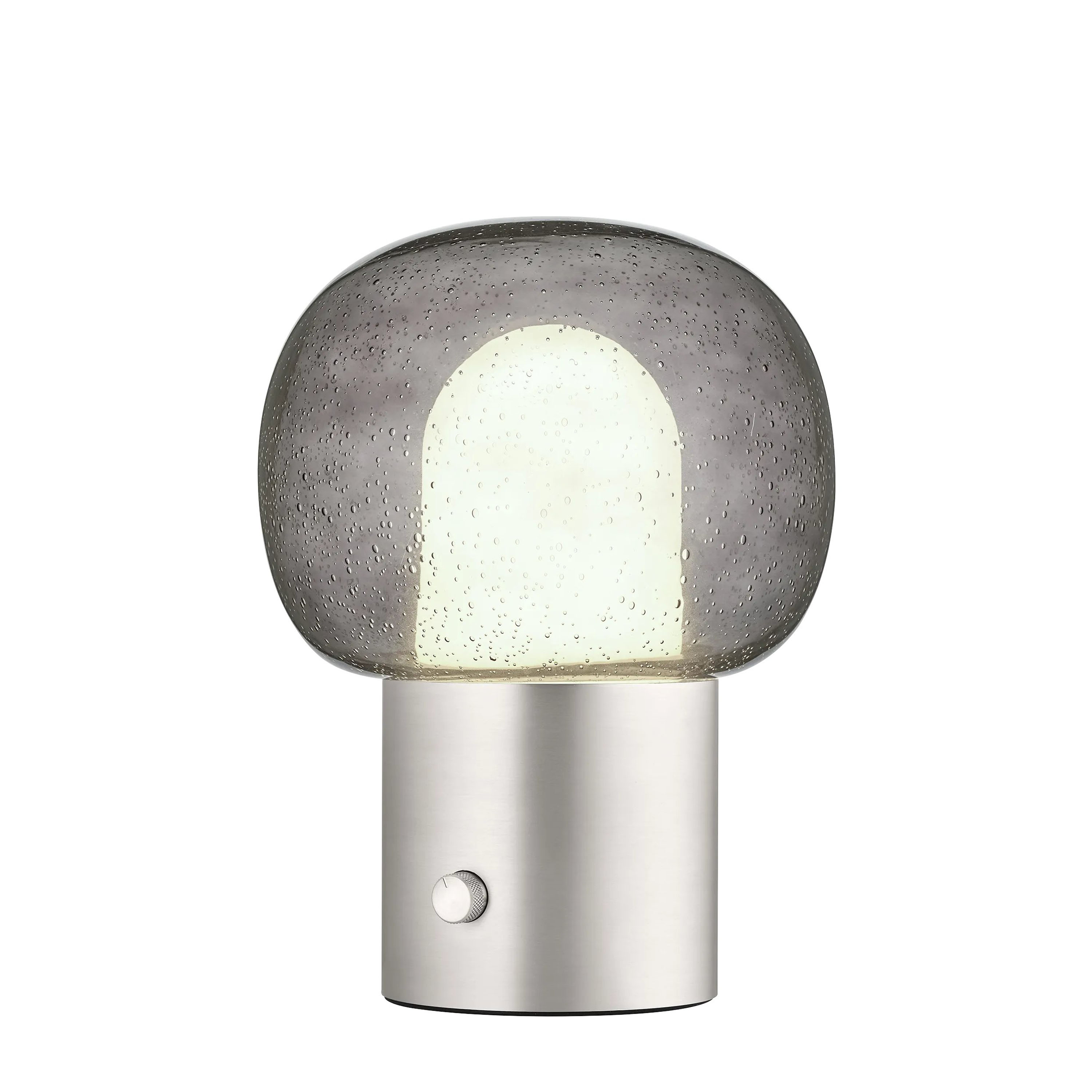 Blomus Iris Bordlampe Rustfritt Stål matt/Smoke 32cm