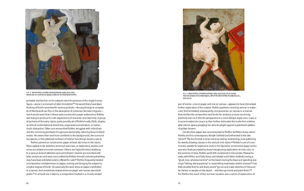 New Mags Mark Rothko: Paintings on Paper Bok