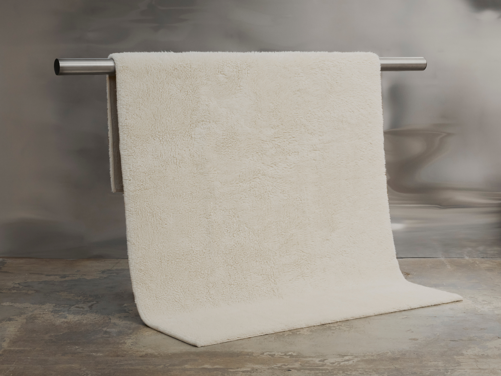 Tinted Bergius Wollteppich Offwhite 170x240