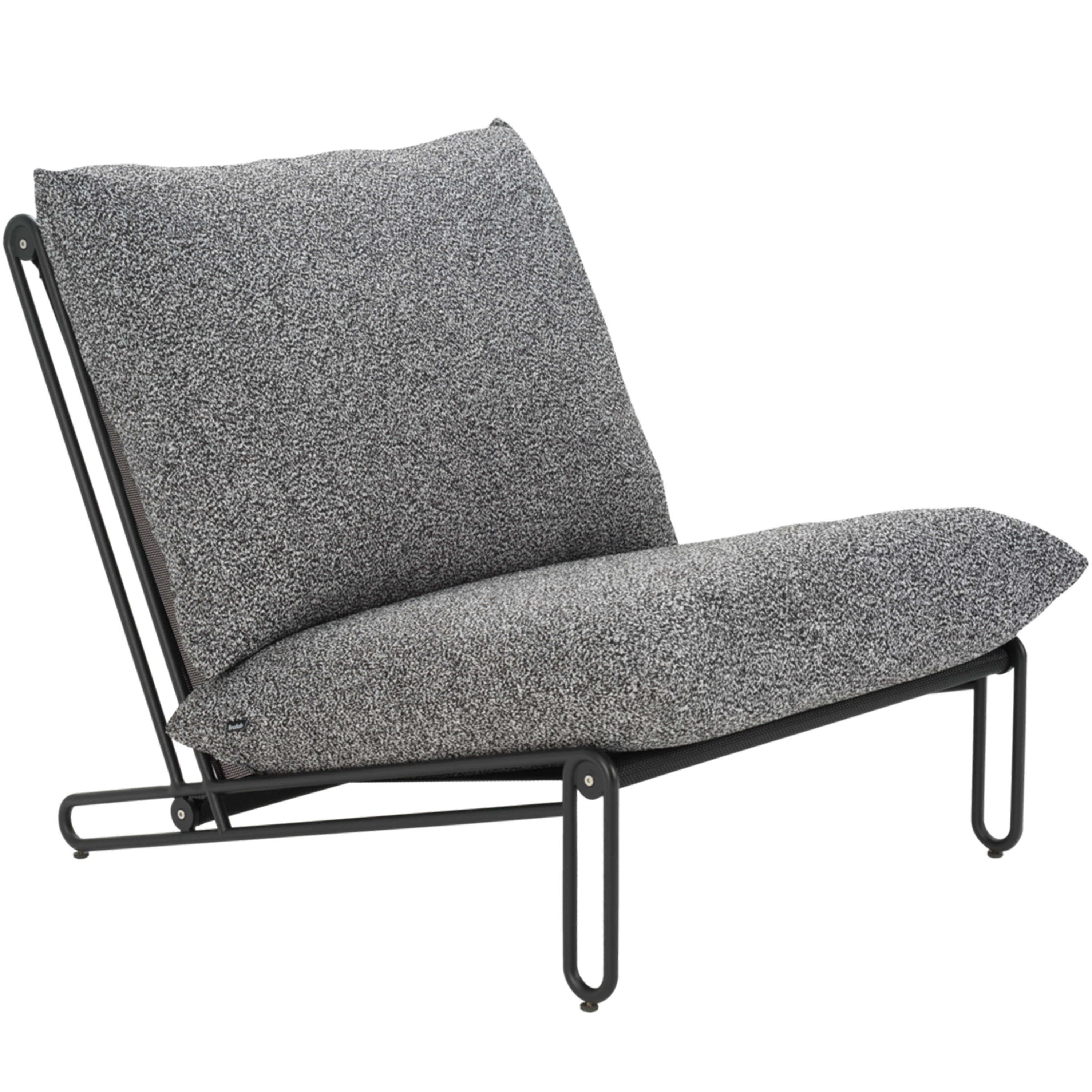 Blixt Loungestol Black/Teddy Ant
