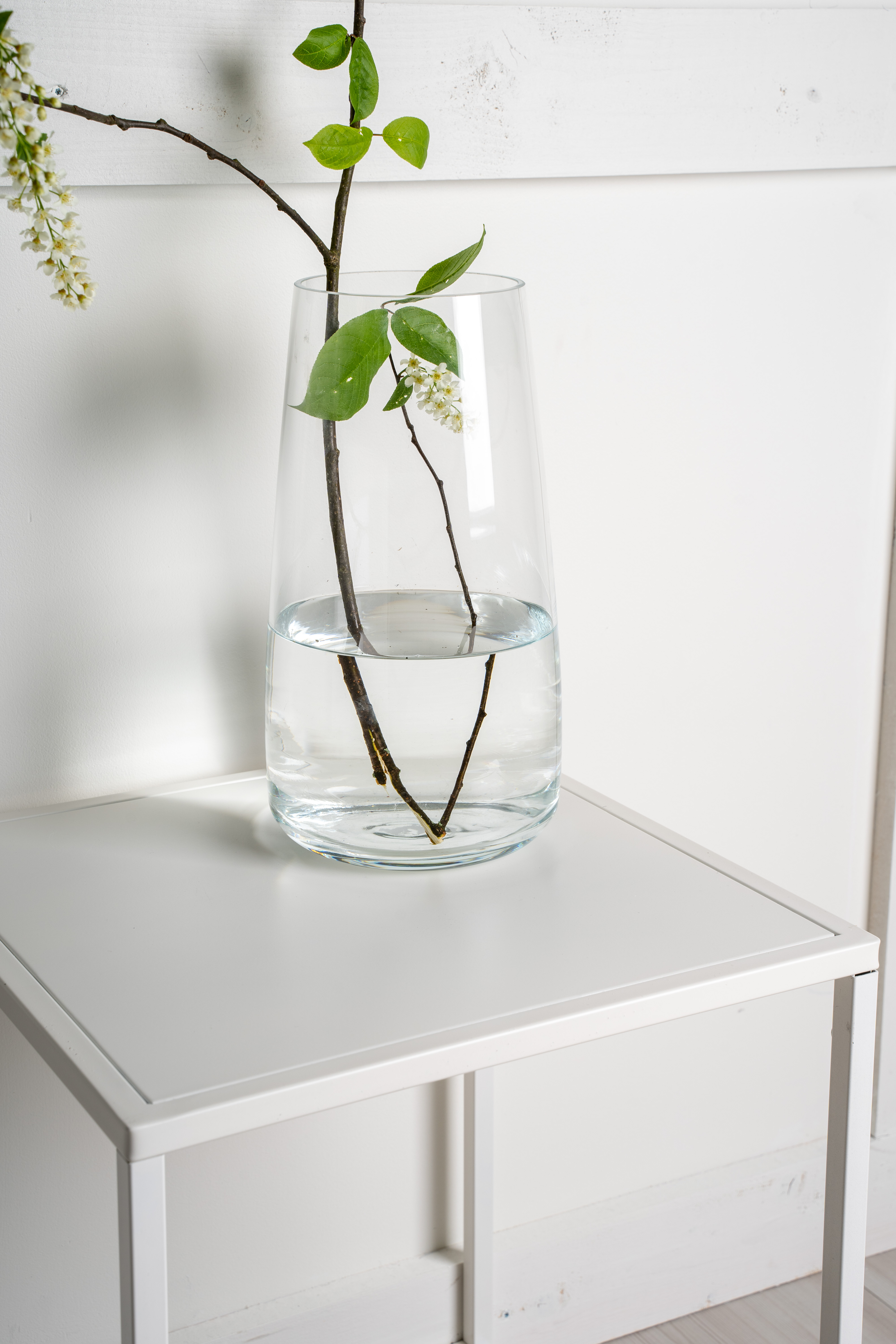 Venture Home Evin Sidobord Vit 46cm