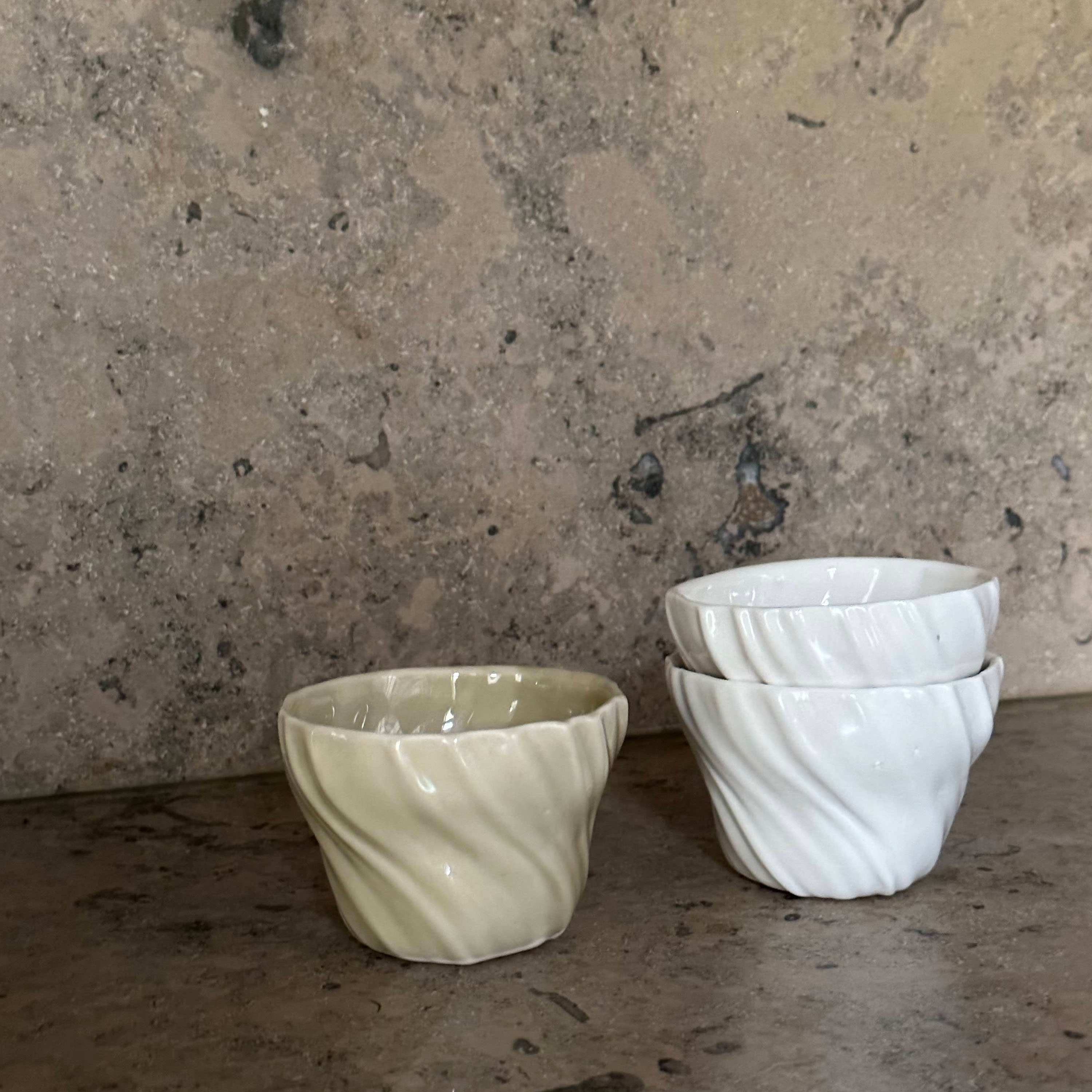 Atelier Marée The Tides Kanne Weiß