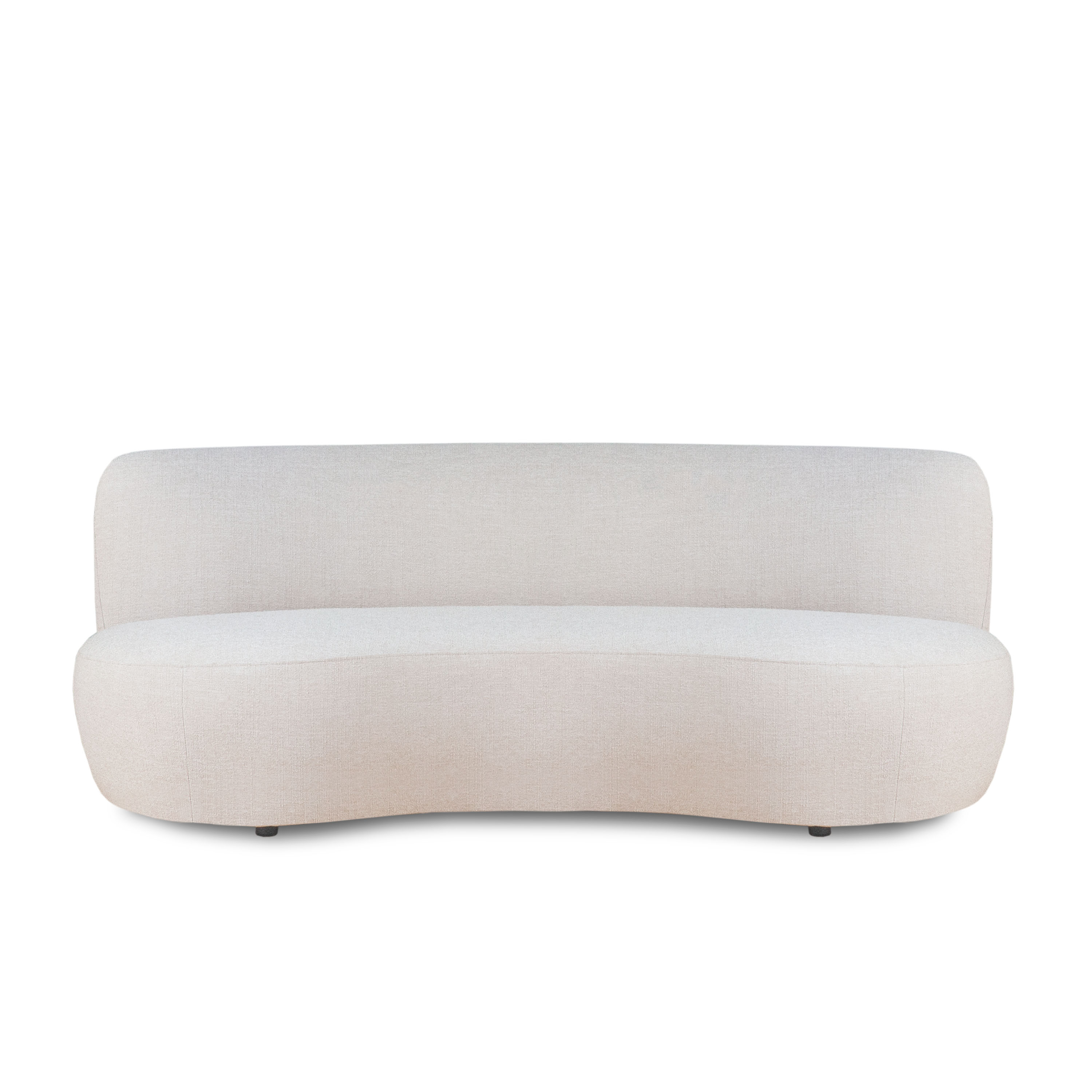 Sleepo Collection Moon 3-sits Soffa Bouclé Beige 190cm