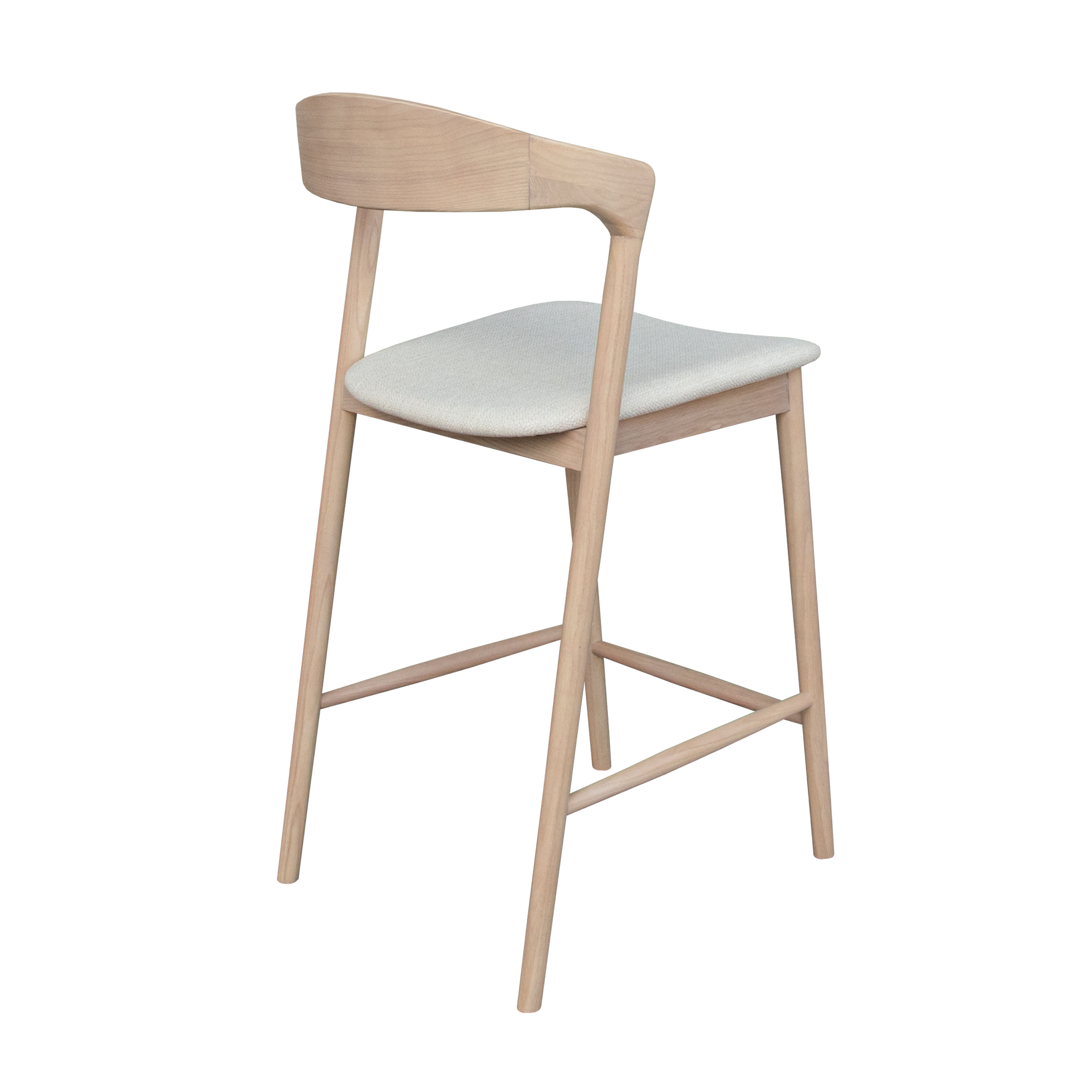 Sleepo Collection Casper Barstol Vitoljad/Vit