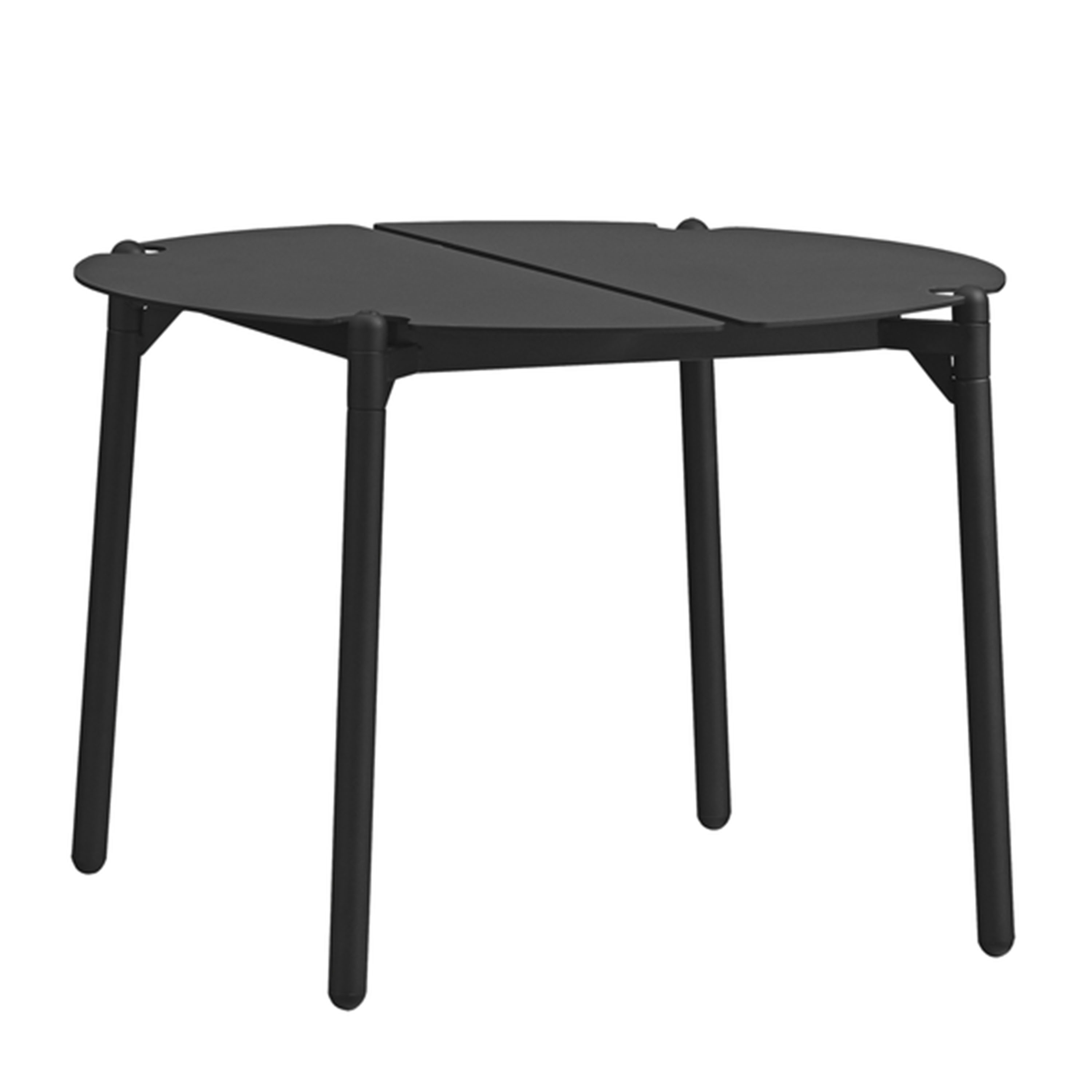 Novo Couchtisch Schwarz Ø50