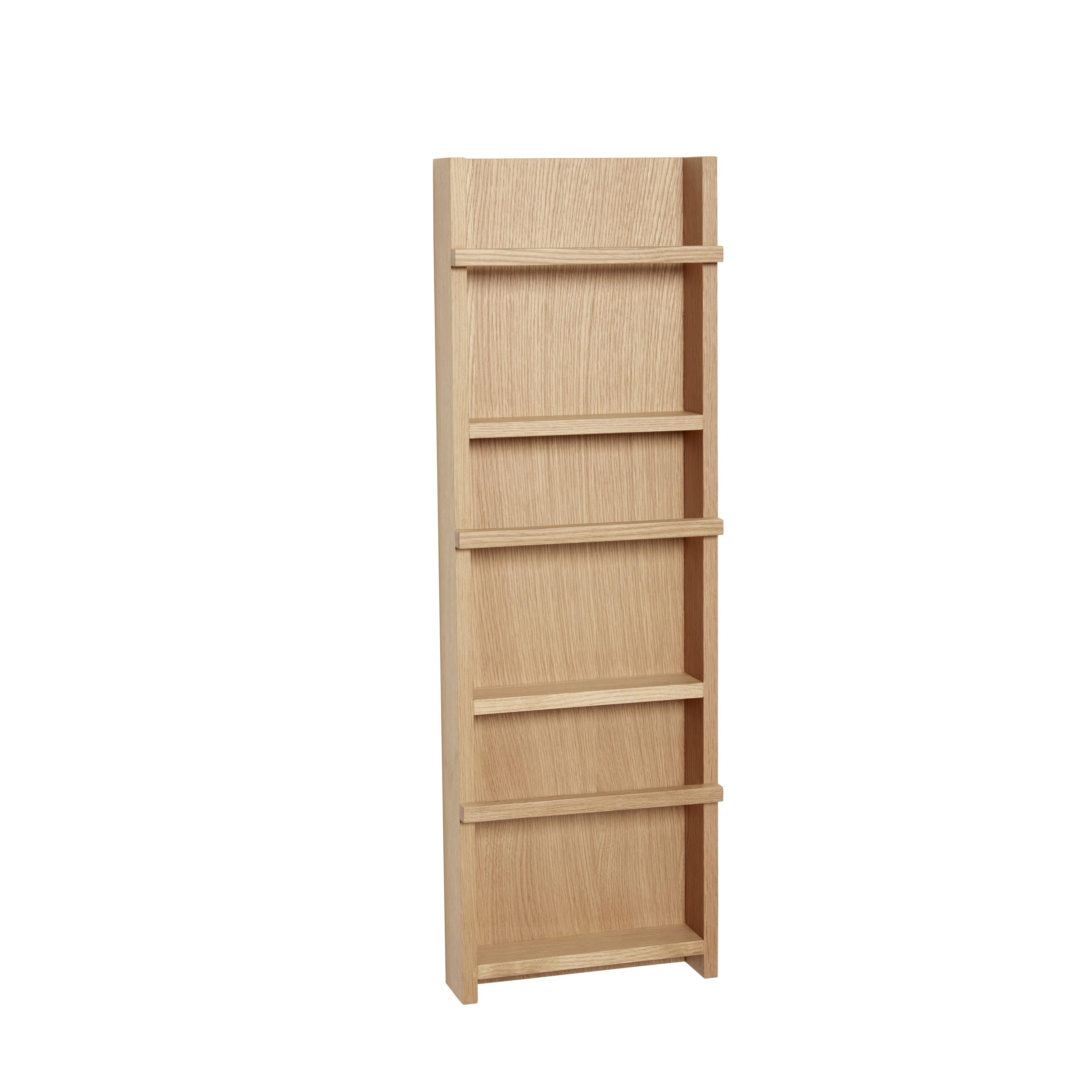 Hübsch - Lyra Hylly FSC Tammi 34 x 105 cm Beige - Ek, Trä - Kirjahyllyt