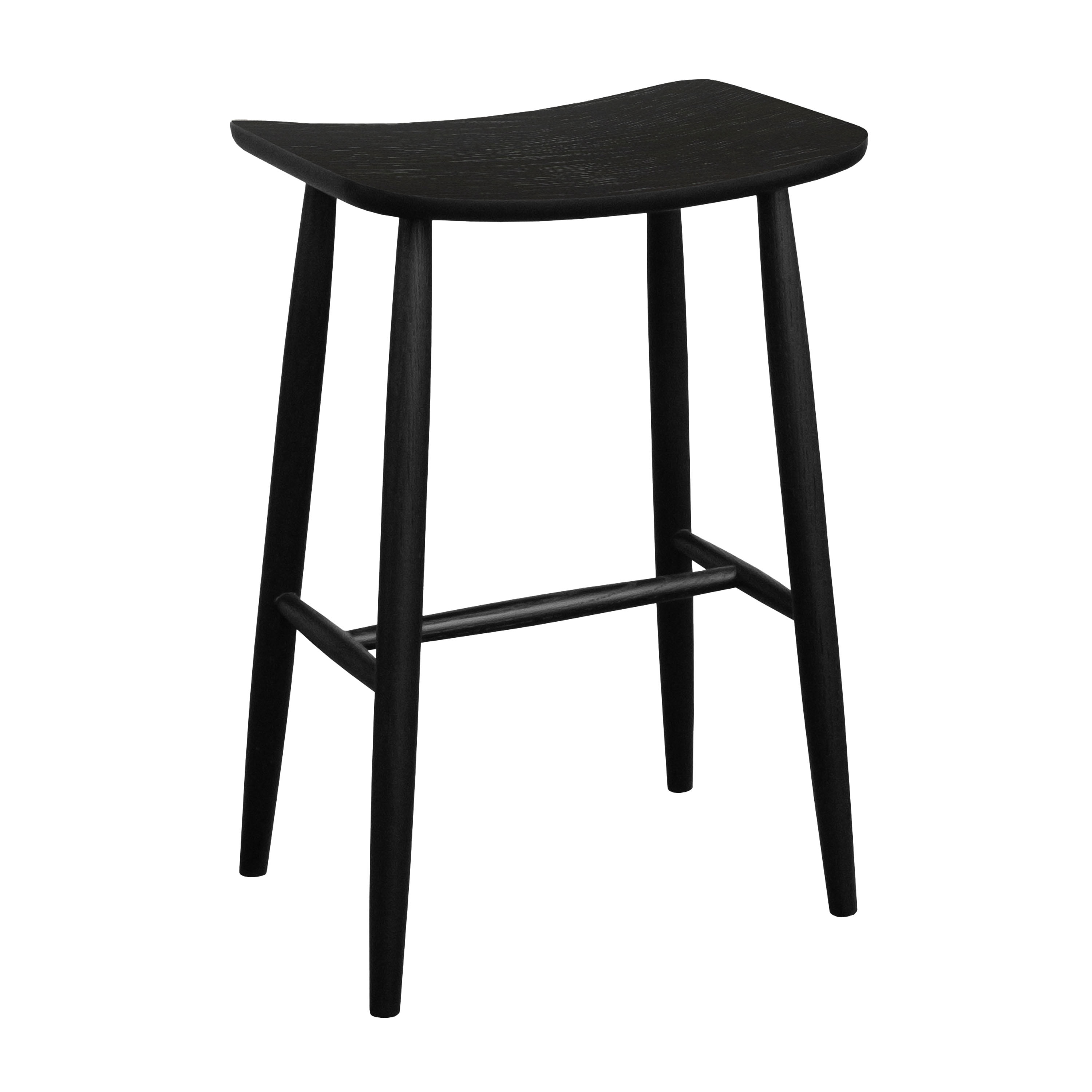 Charlie Barstol Svartbeiset Eik