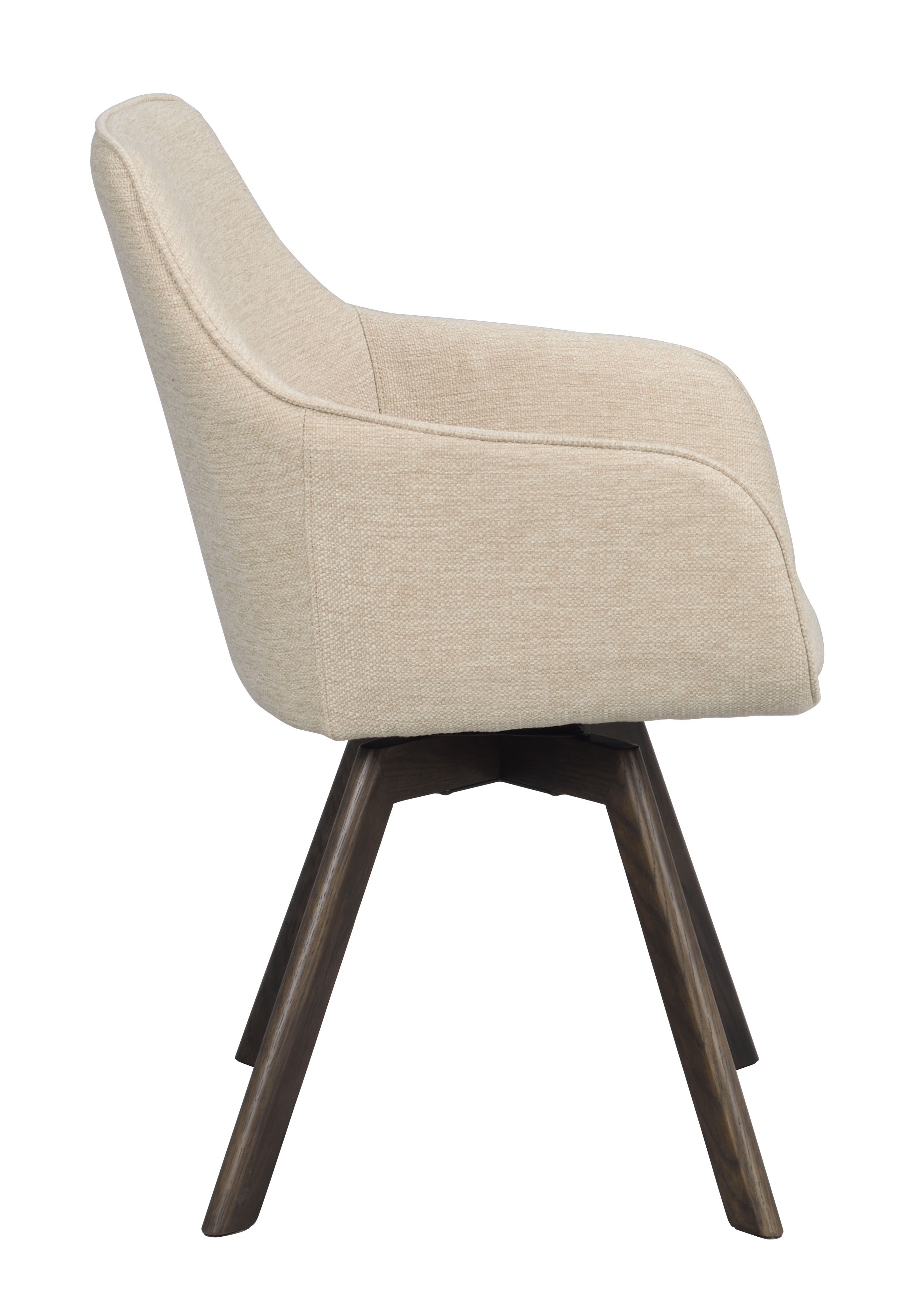 Rowico Home Alison Karmstol Ljusbeige/Brun Ek