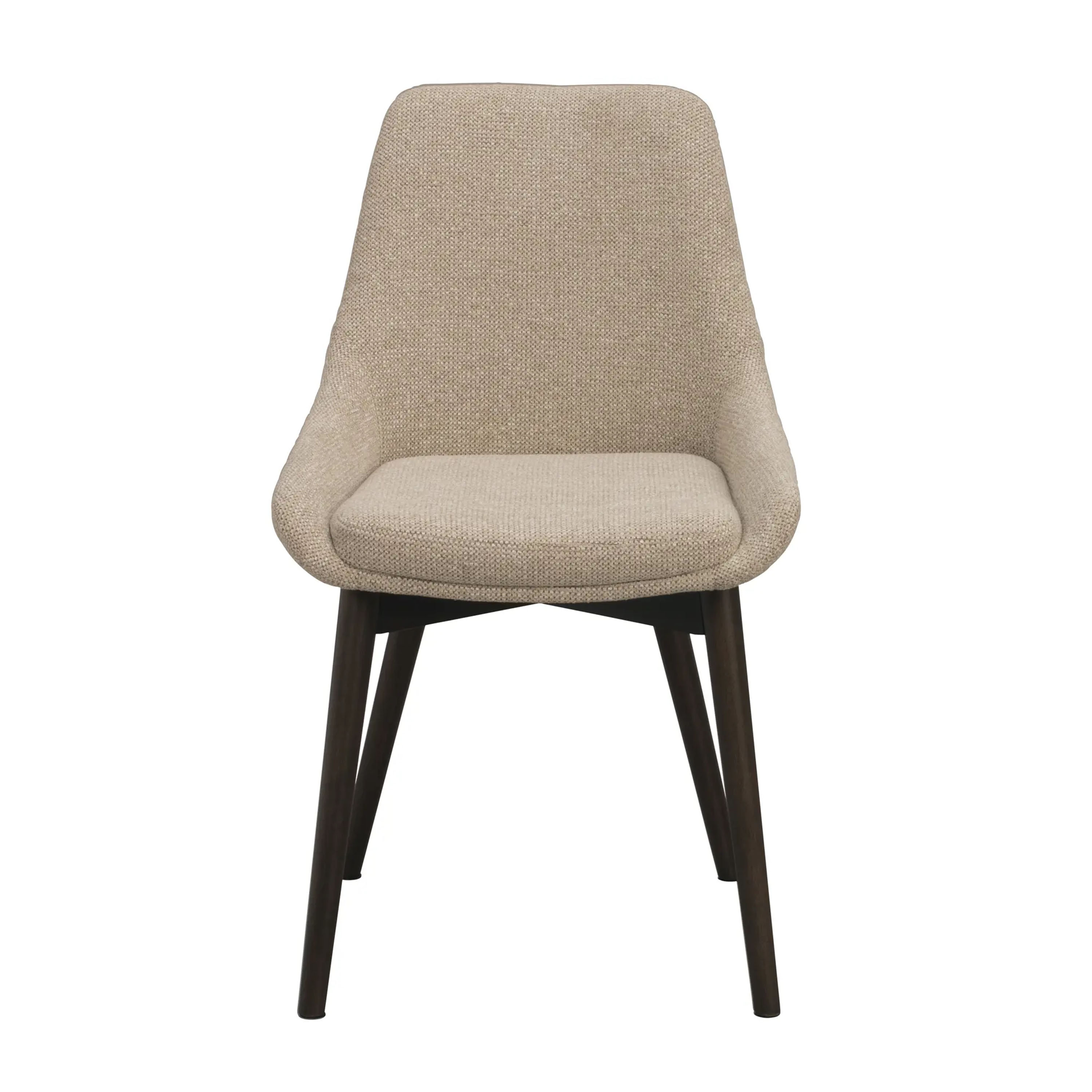 Denley Matstol Ljusbeige/Brun