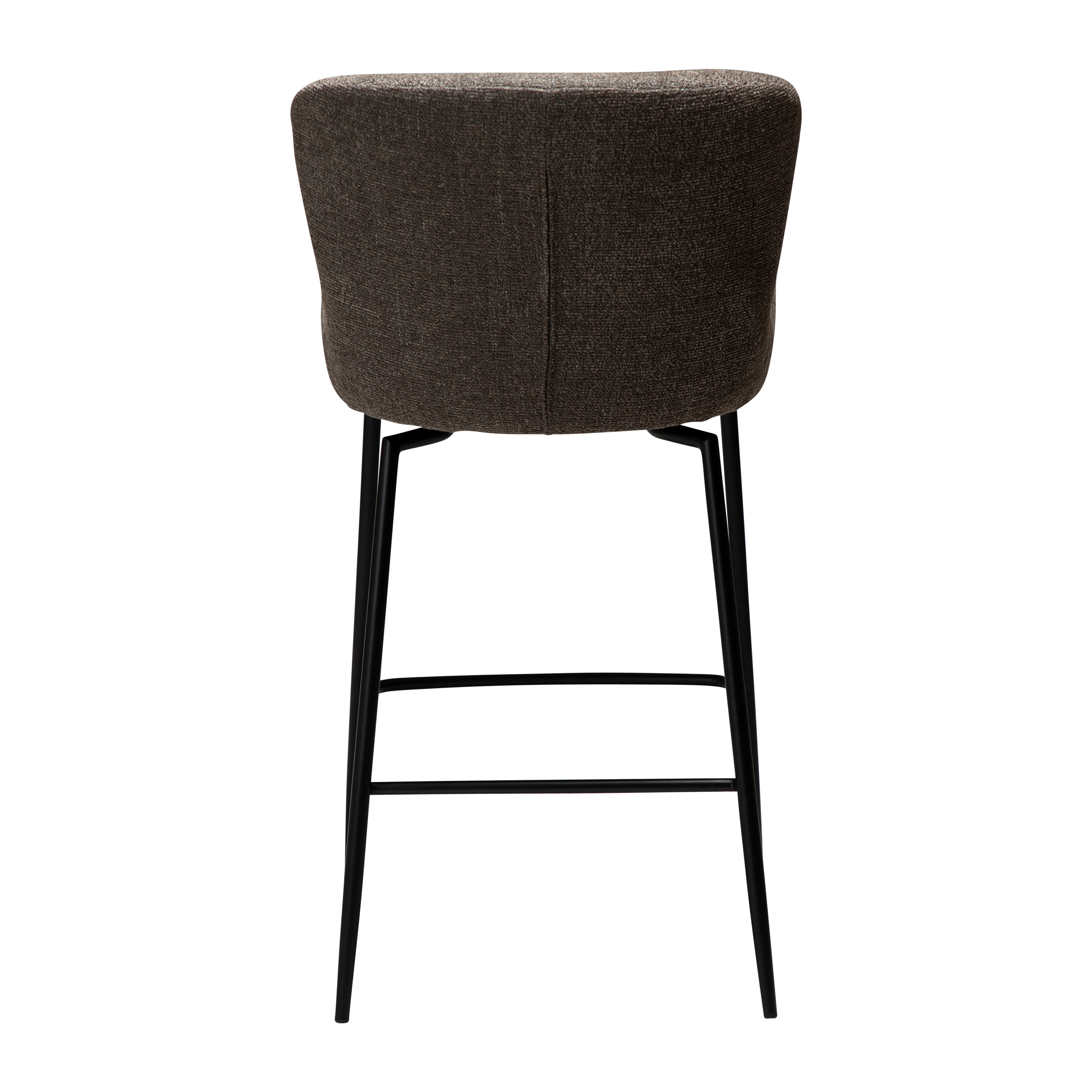 Dan Form Glam Swivel Barstol Major Brown Bouclé