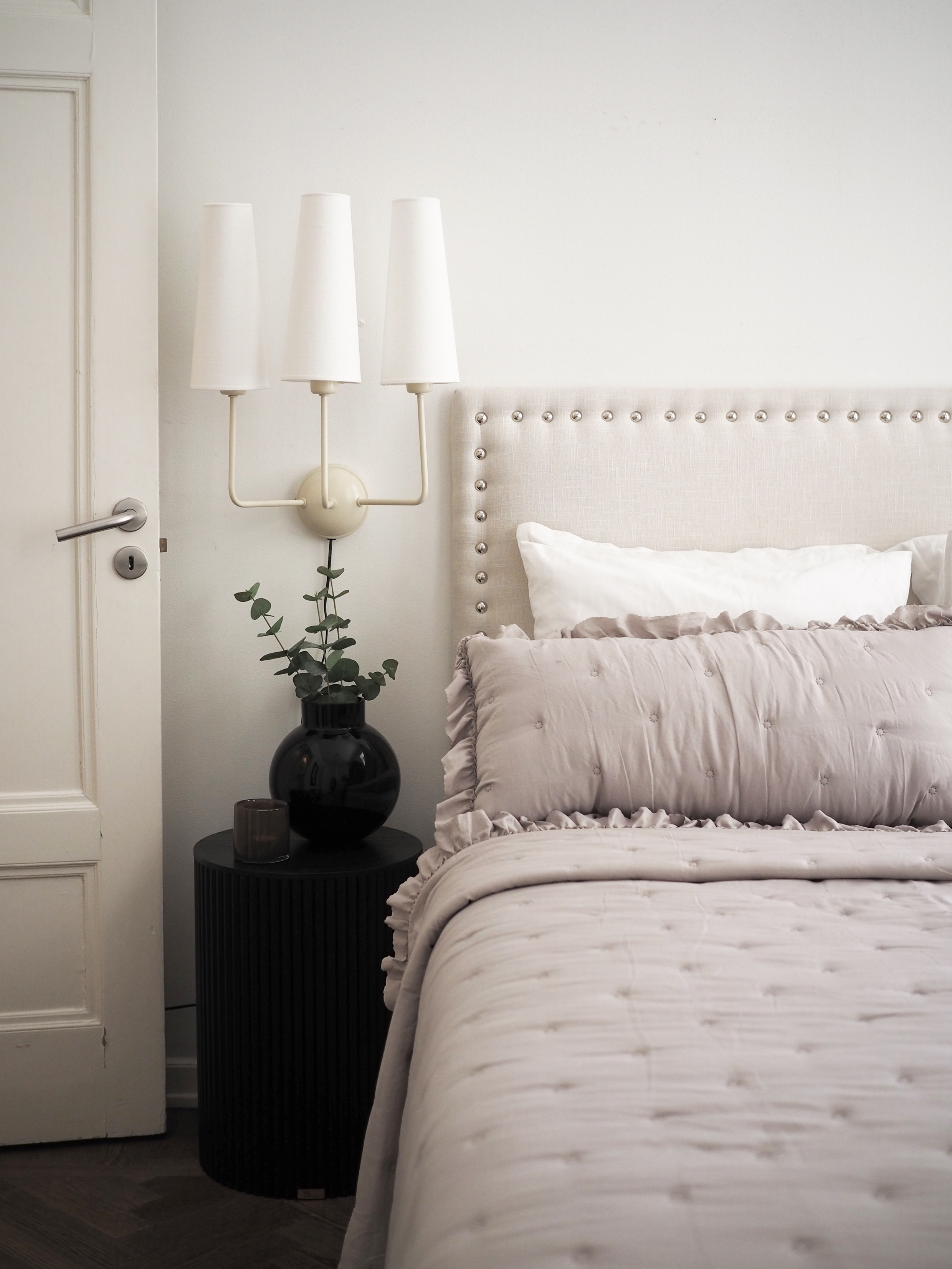 Hallbergs Belysning 101 Carolin Lampeskjerm Offwhite 23cm