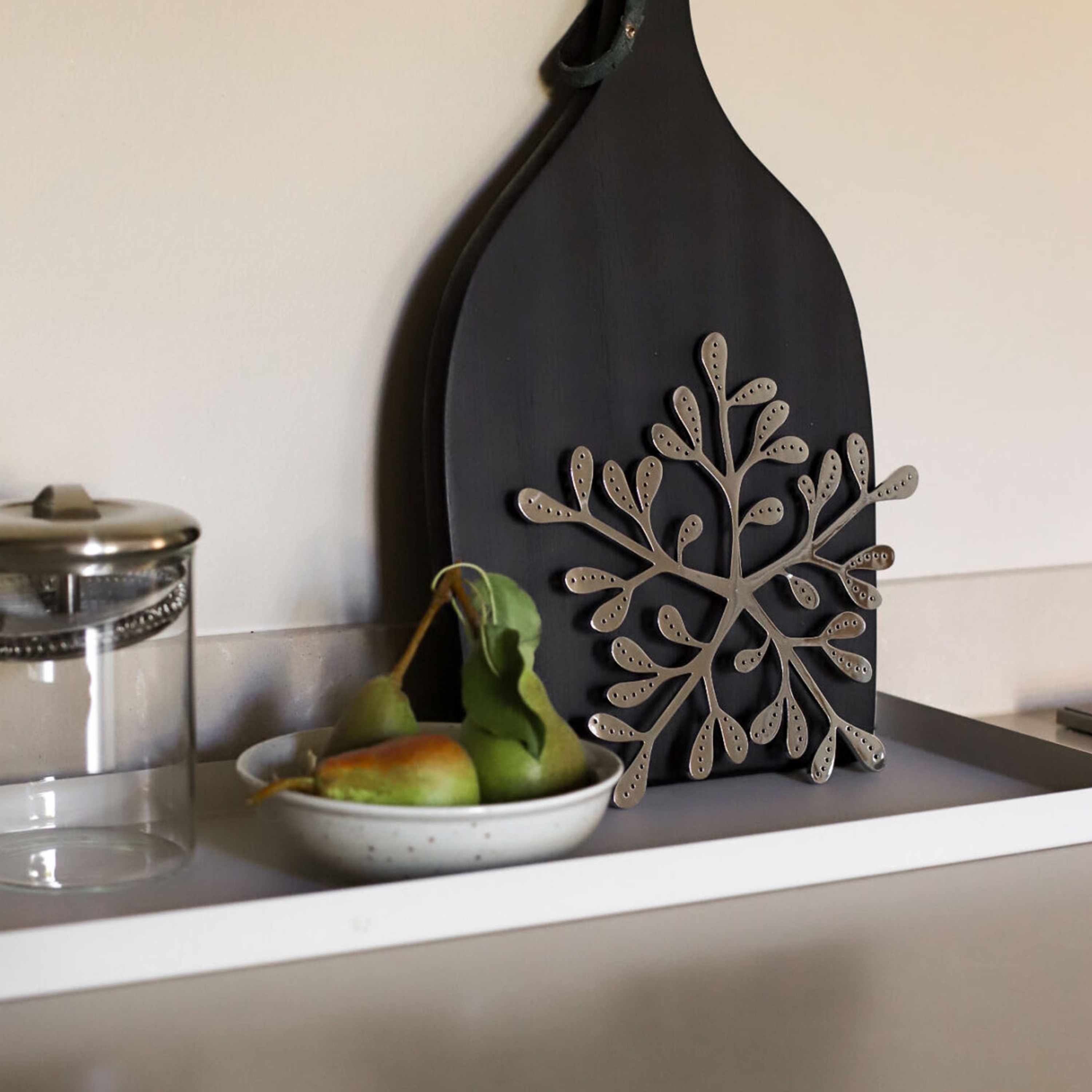 Mistletoe Pot Stand Stainless Steel