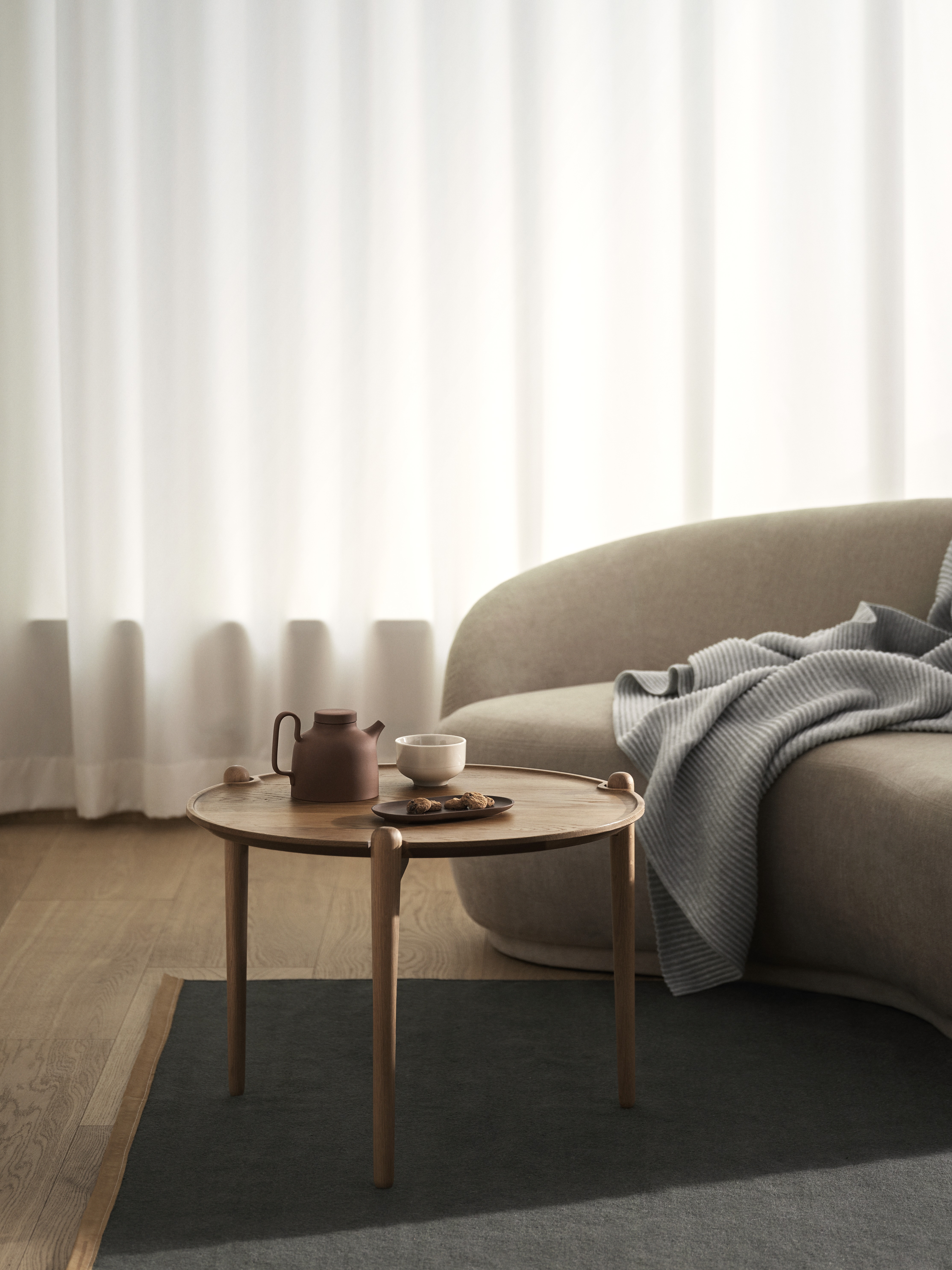 Design House Stockholm Aria Sidobord Oak High