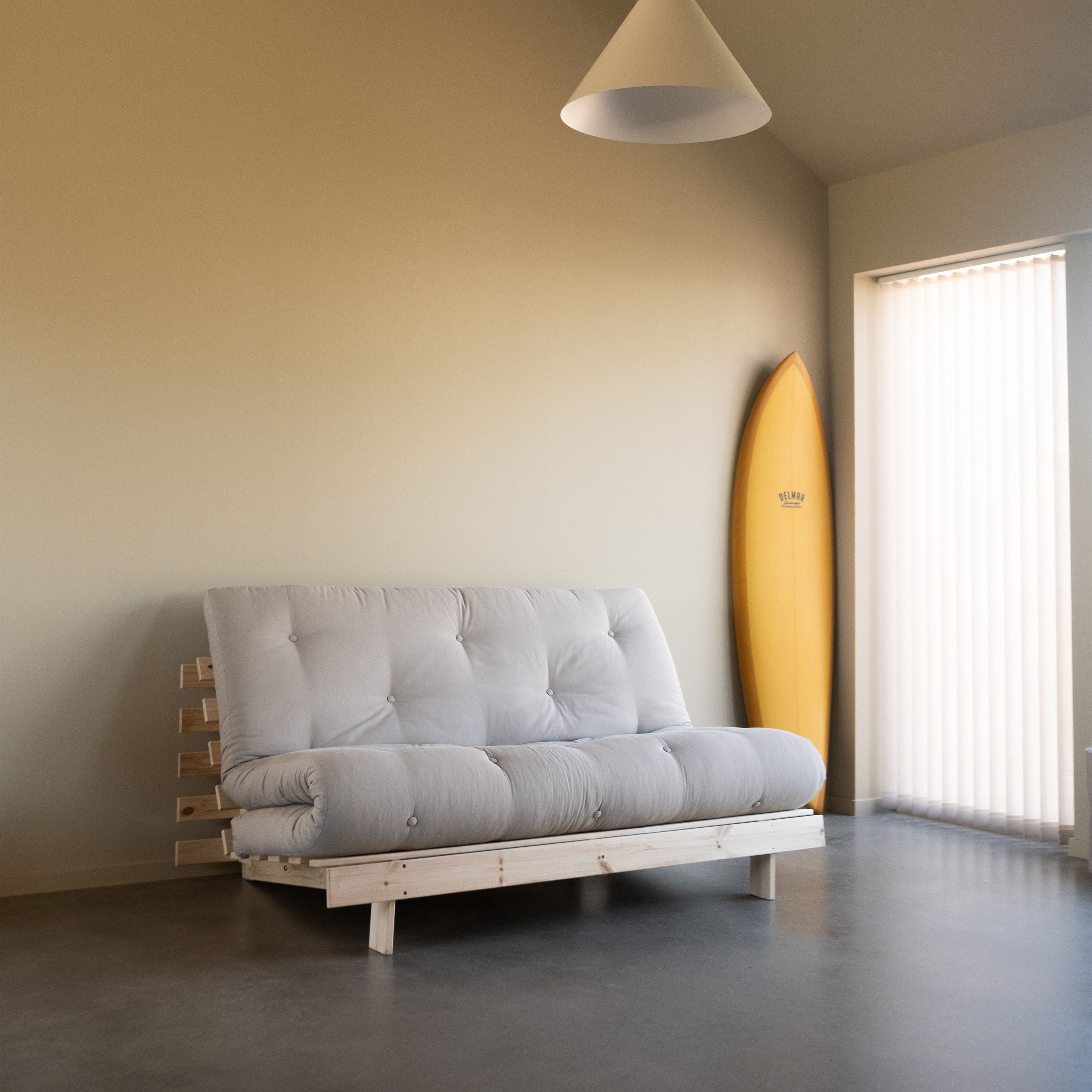 Karup Design Roots Sofa Bed Natural/Beige 140cm