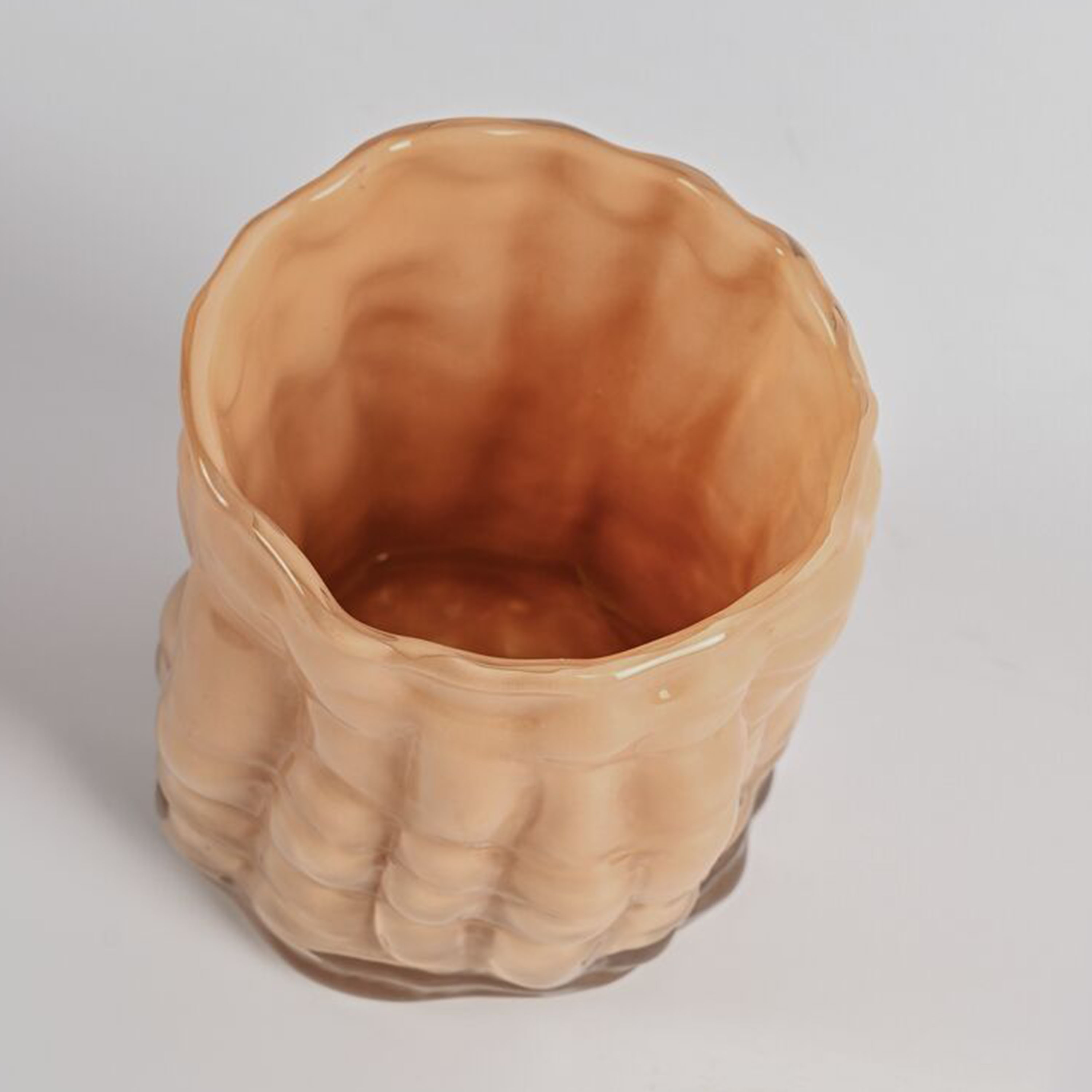 Byon Laranne Ljuslykta Peach 16cm