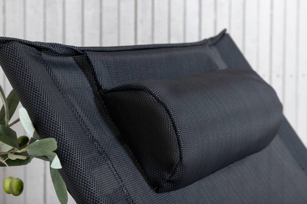 Venture Home Seville Solstol Svart