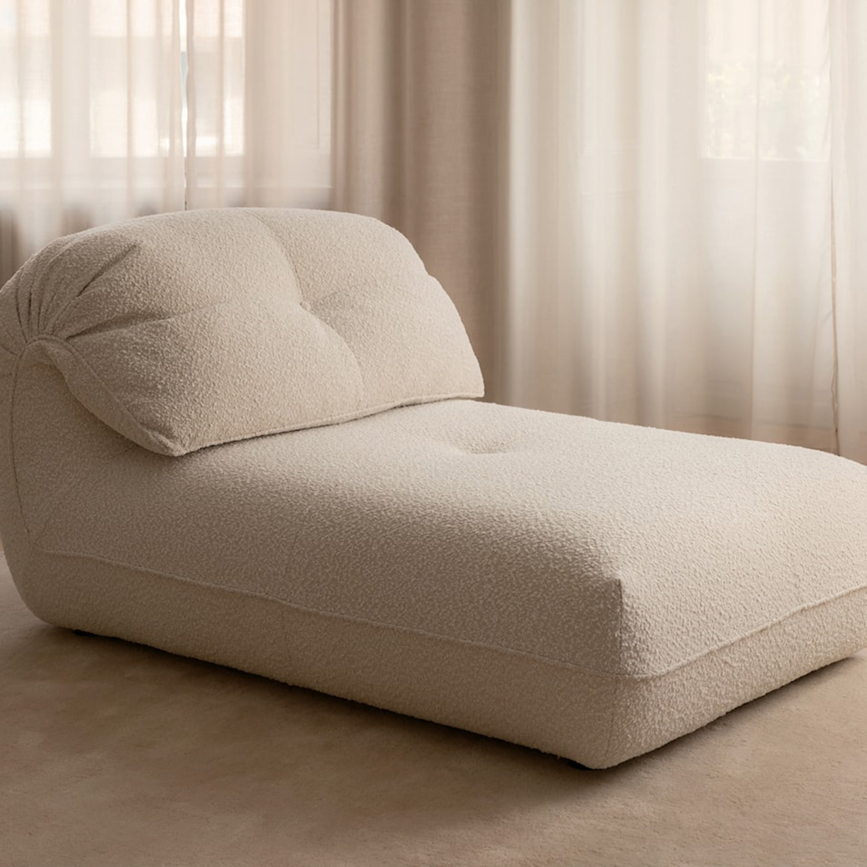 Sleepo Collection Toto Divanmodul Nature Bouclé 108x155