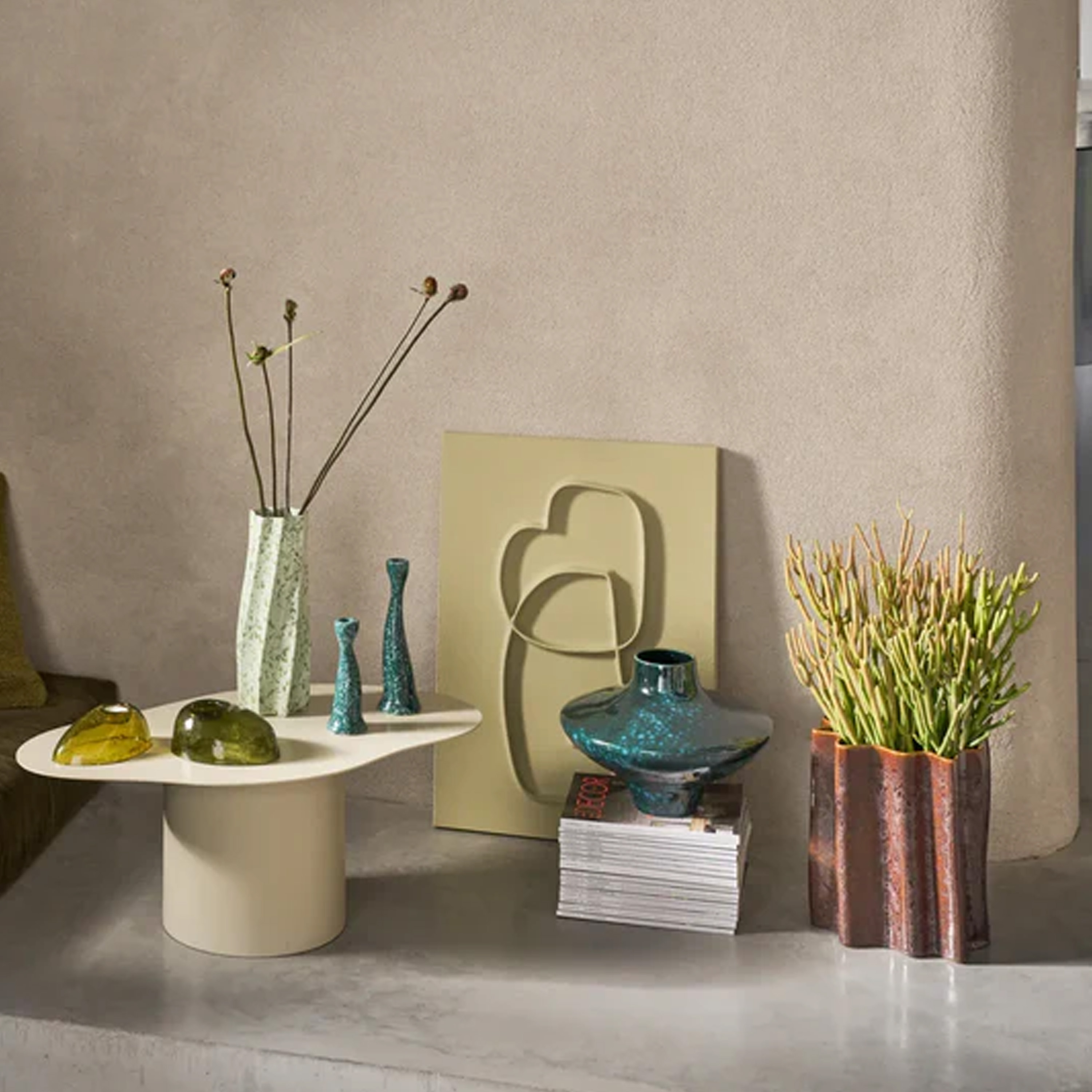 Urban Nature Culture Blythe Wanddekoration Evergreen Sprig 50x70