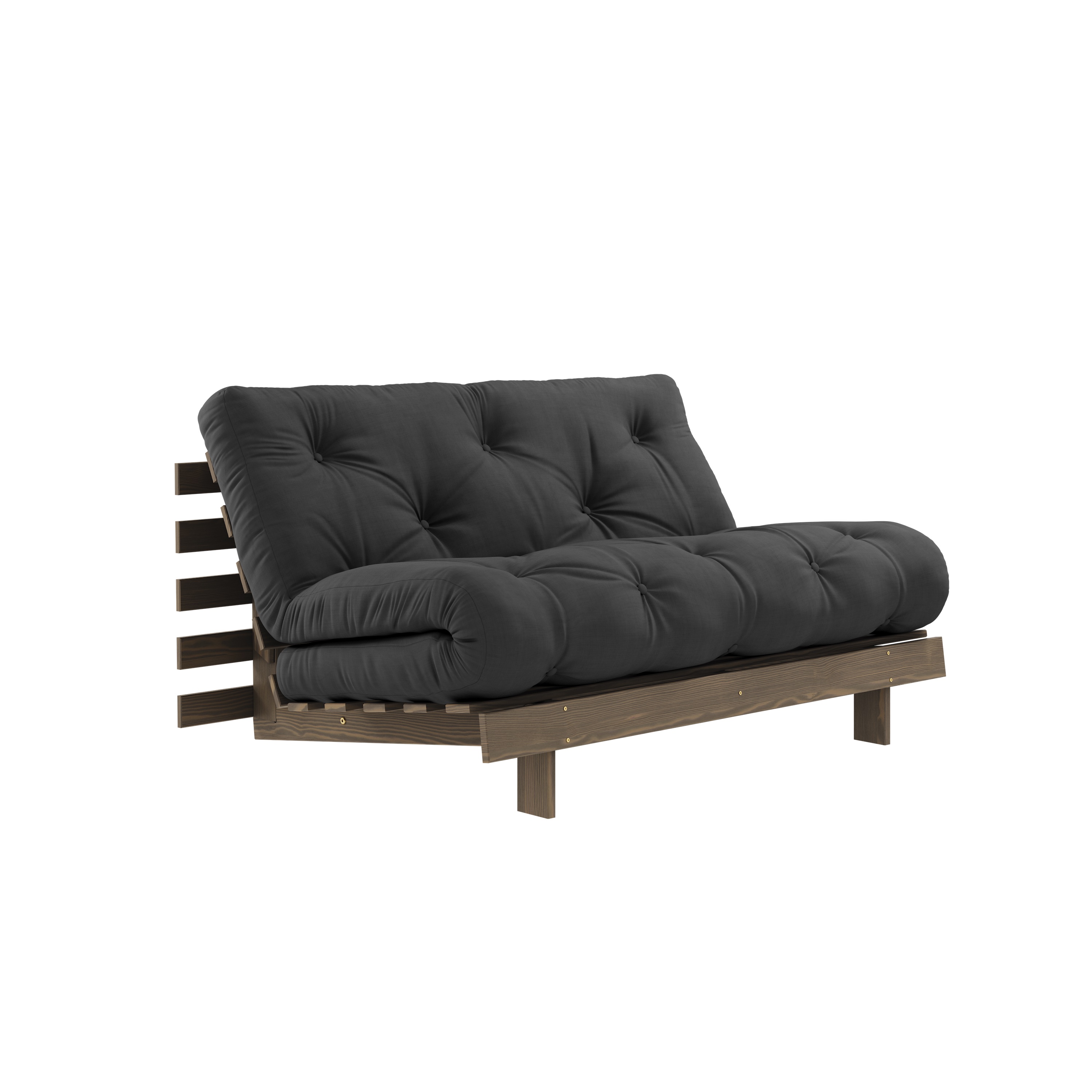 Roots Sovesofa Brun/Dark Grey 140cm